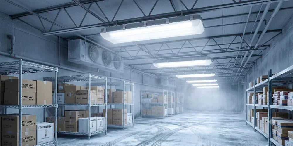 Cold-Storage and Washdown Durability: Specifying Vapor Tight LED Lighting for Coolers and Freezers