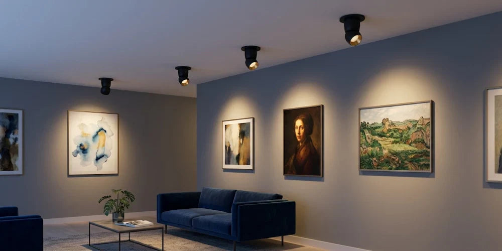 The Power of One: Using Monopoint Lights to Accent Artwork and Niches