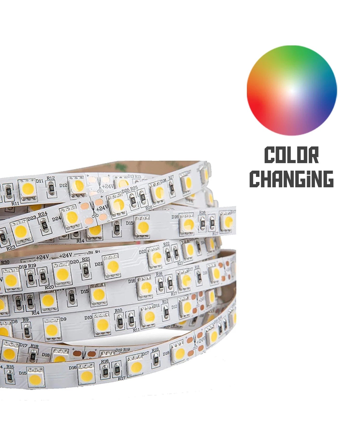 Color Changing LED Strip Lights - Bees Lighting
