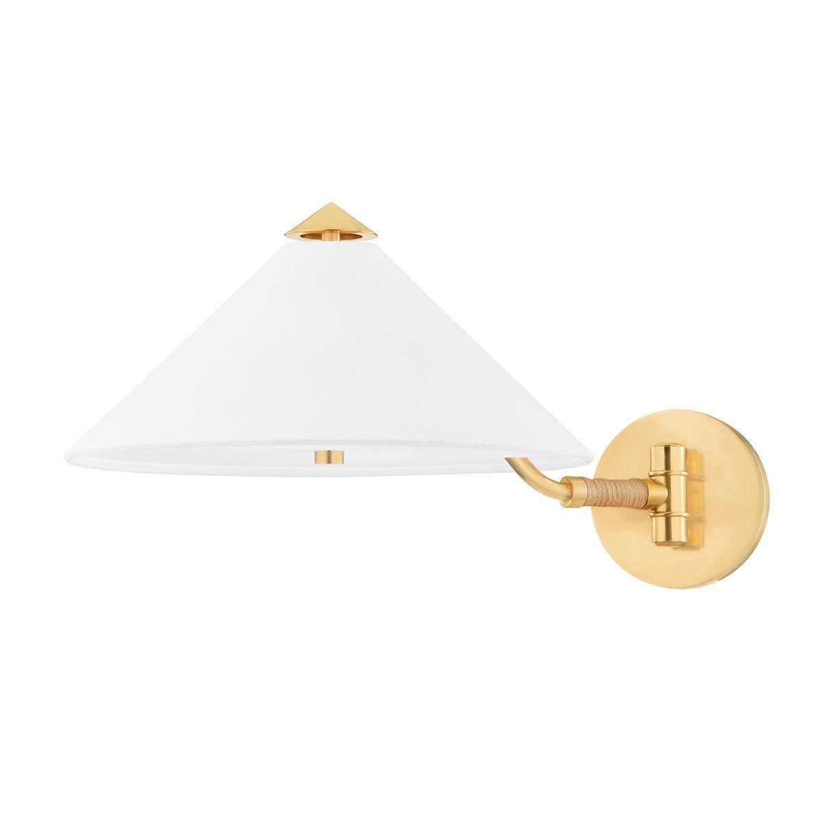 Williamsburg 14 In. 2 Lights Armed Sconce Antique Brass Finish