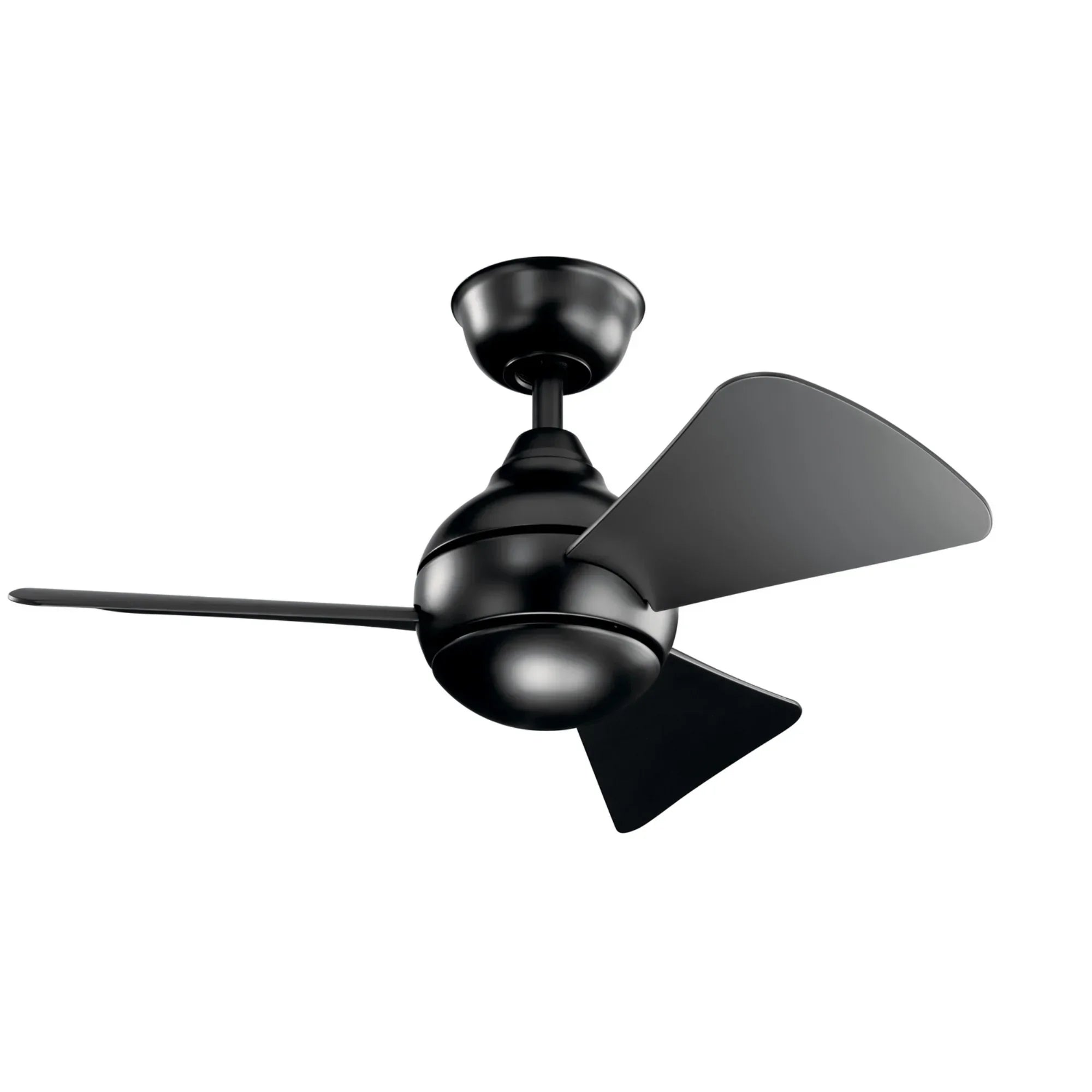 Sola 34" LED Outdoor Flush Mount Ceiling Fan - Bees Lighting