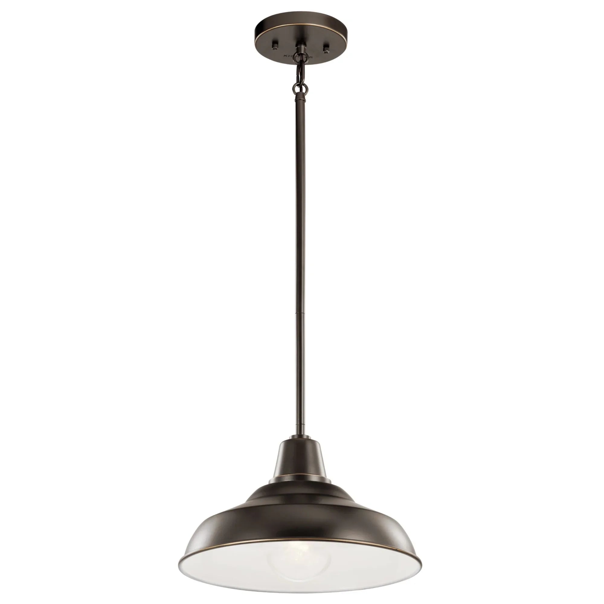 Pier 13" Outdoor Convertible Pendant, Olde Bronze Finish - Bees Lighting