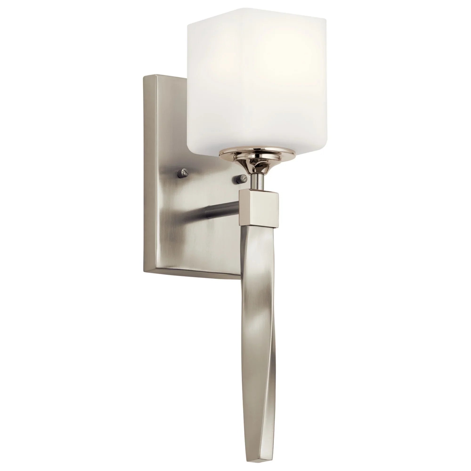 Marette 5" Wall Sconce, Brushed Nickel Finish - Bees Lighting