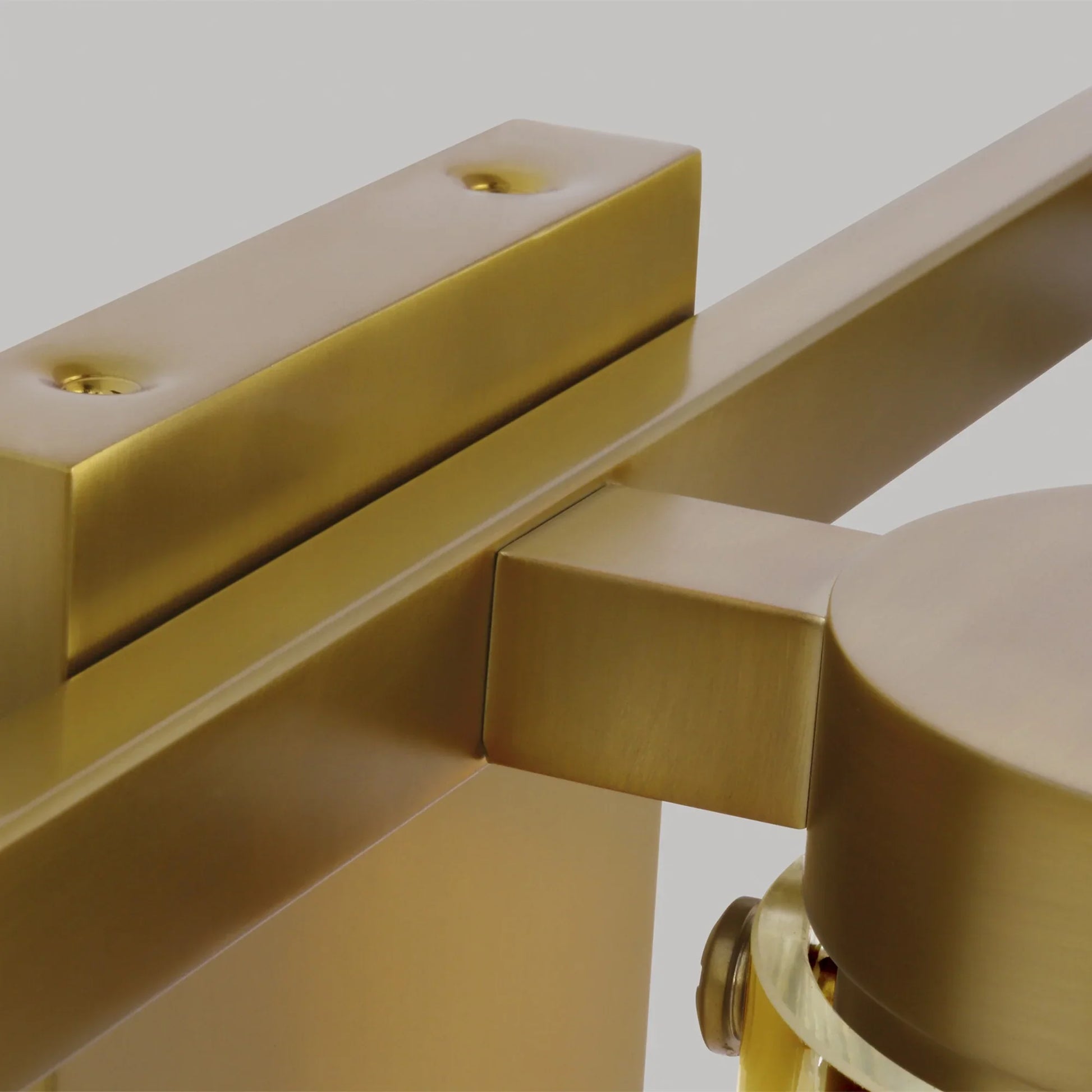 Garrett 21" 3-Light Bathroom Vanity, Burnished Brass Finish - Bees Lighting