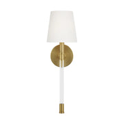 Hanover 19" Bath Sconce, Burnished Brass Finish - Bees Lighting