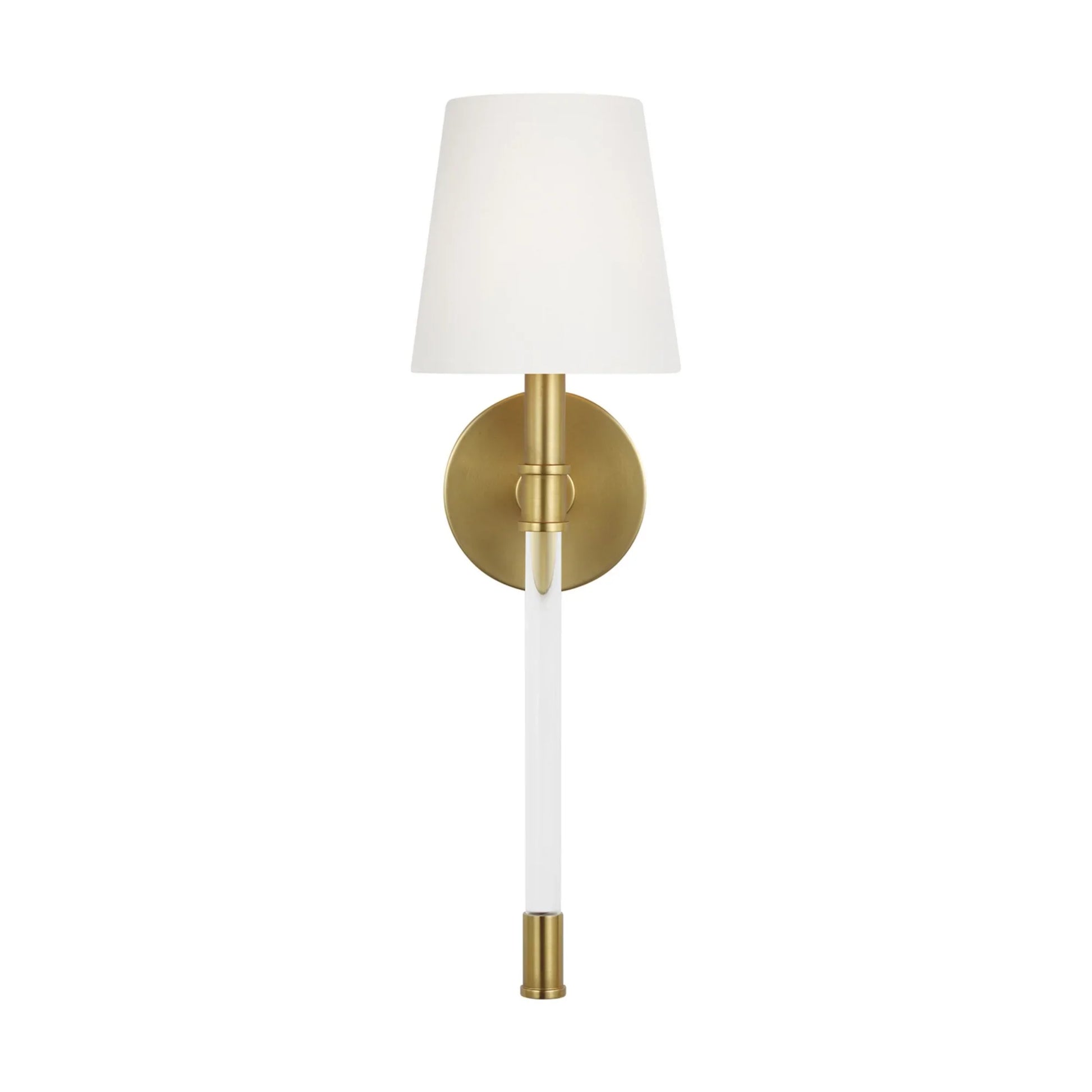 Hanover 19" Bath Sconce, Burnished Brass Finish - Bees Lighting