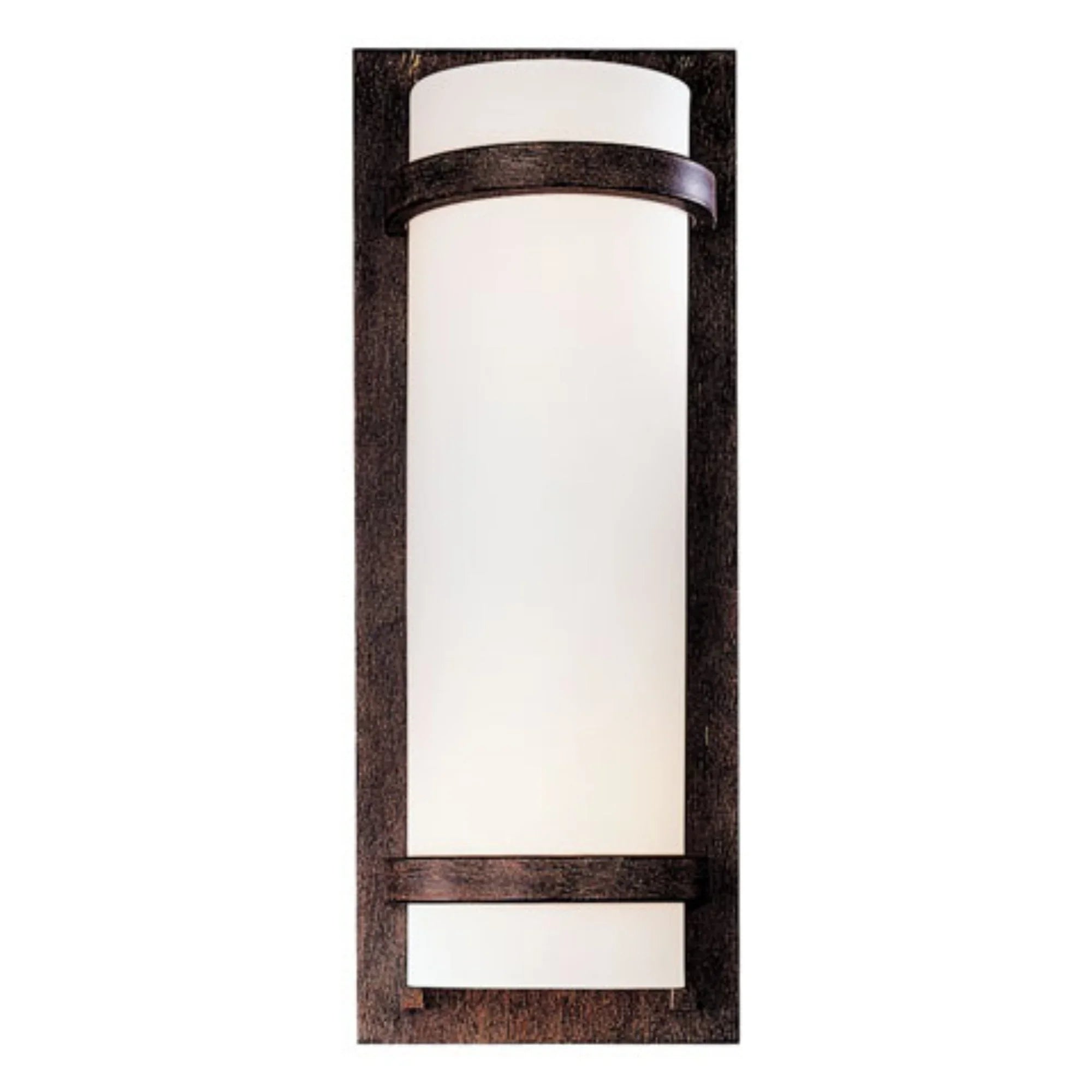 Fieldale Lodge 19" 2-Light Wall Sconce, Iron Oxide Finish - Bees Lighting