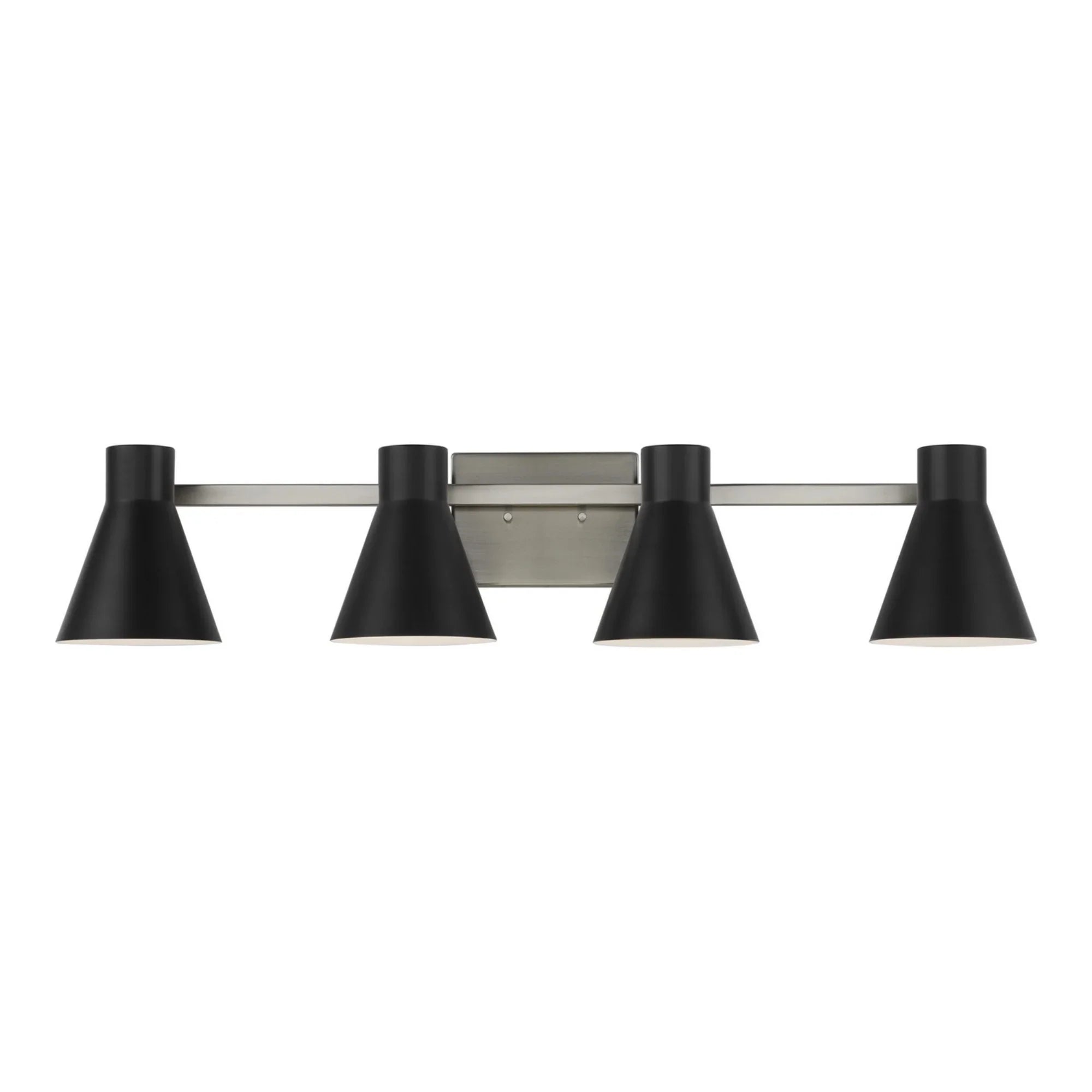 Towner 35" 4-Light Bathroom Vanity, Brushed Nickel Finish - Bees Lighting