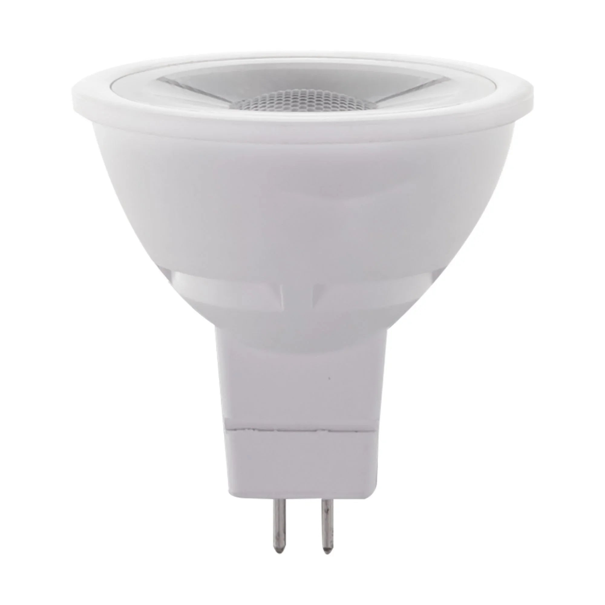 MR16 LED Bulb, 7 Watts, 600 Lumens, 3000K, GU5.3 Base, 40° Flood, 12V, Pack of 2 - Bees Lighting