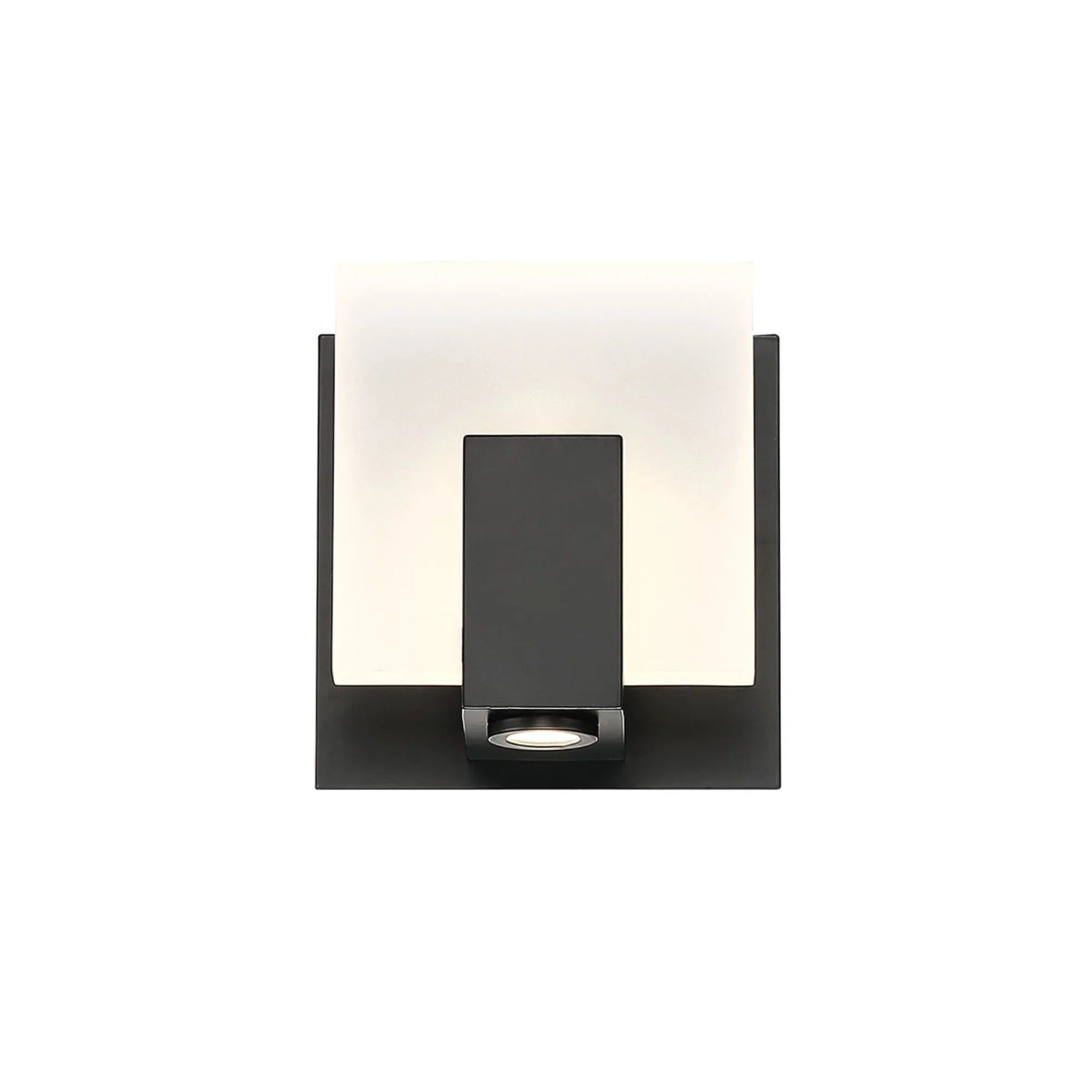 Canmore 5" LED Wall Sconce, Black Finish - Bees Lighting