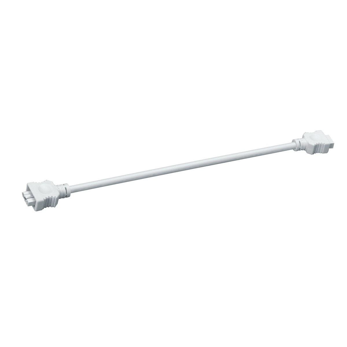 14in. Interconnect Cable for 6U Under cabinet lights, White - Bees Lighting