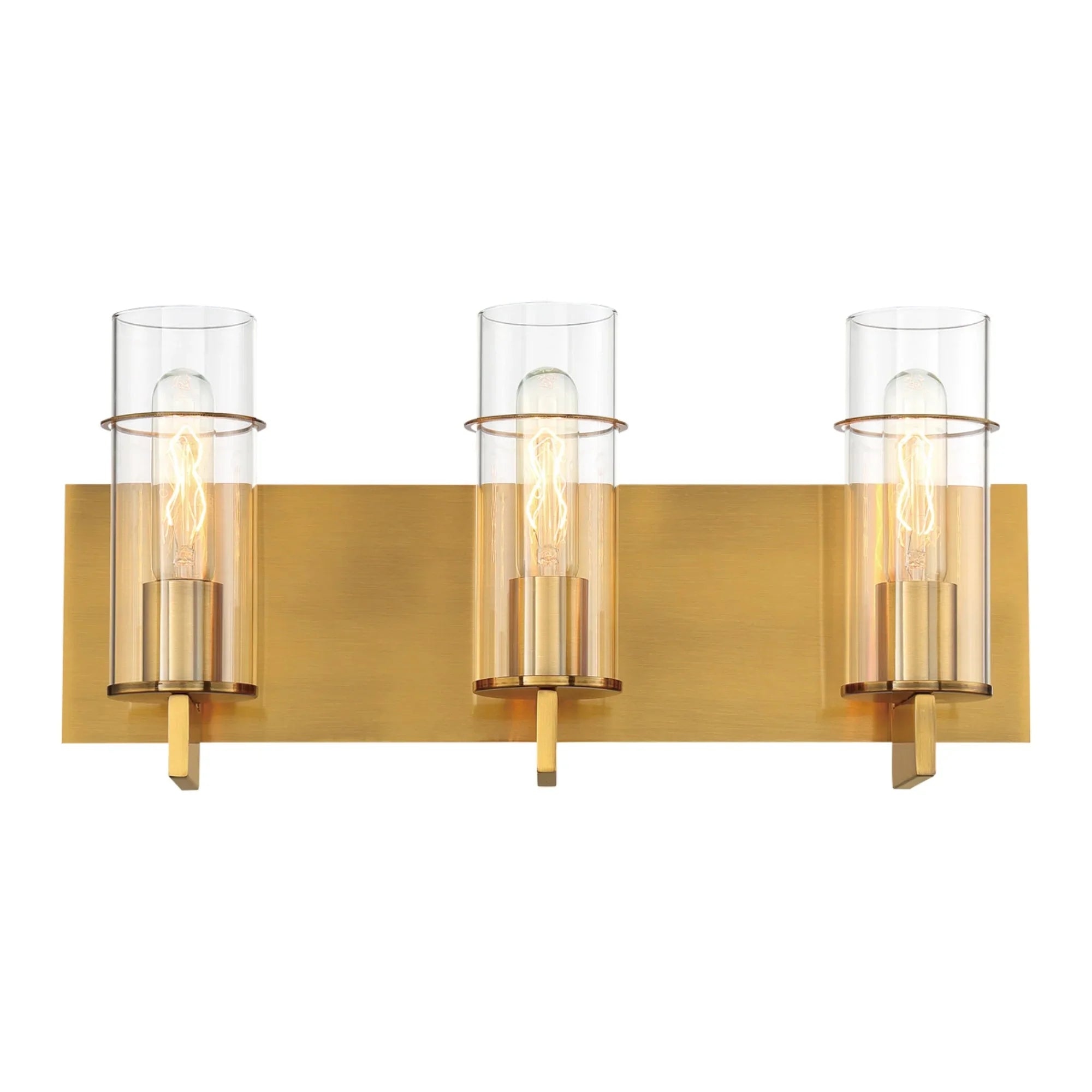 Pista 3-Light 19" Vanity, Gold Finish - Bees Lighting