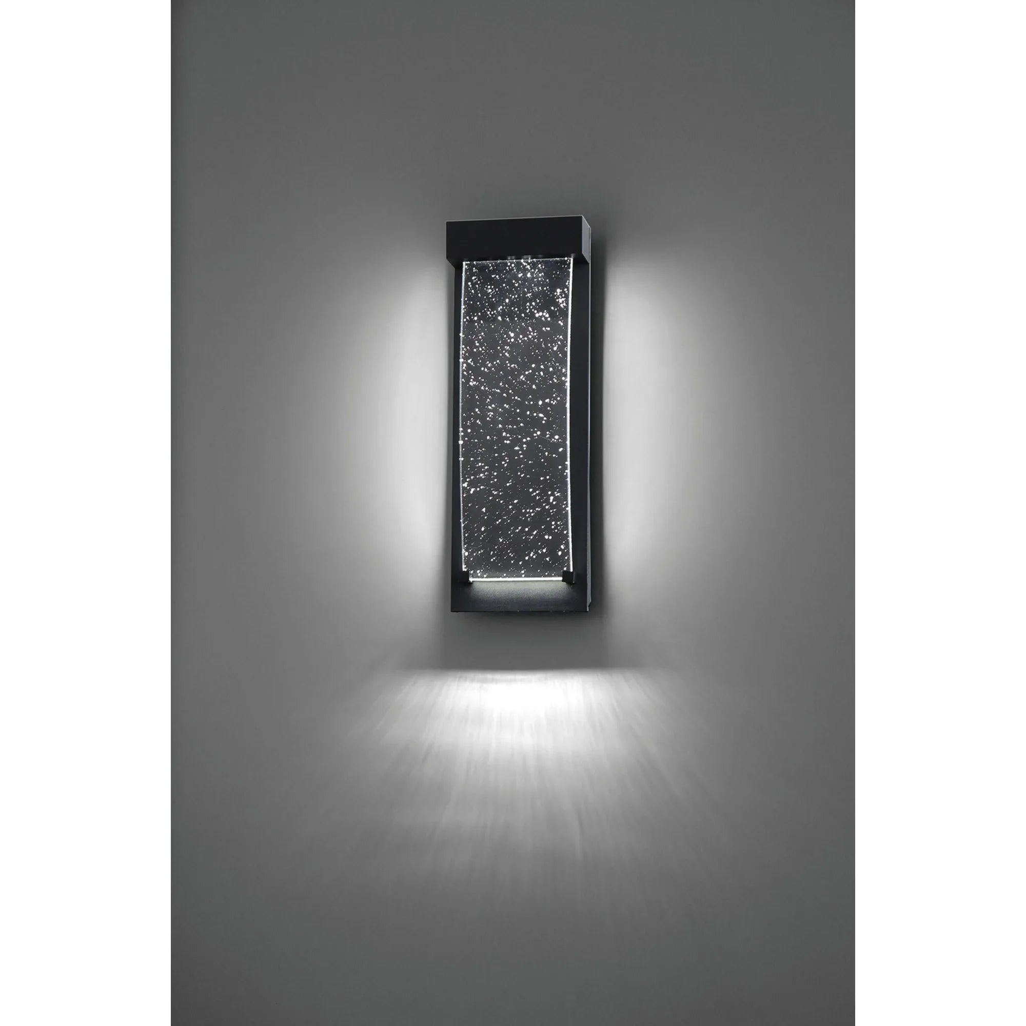 Kabo 20" LED Outdoor Wall Sconce, Black Finish - Bees Lighting