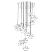 Norway LED Pendant Light Chrome Finish - Bees Lighting