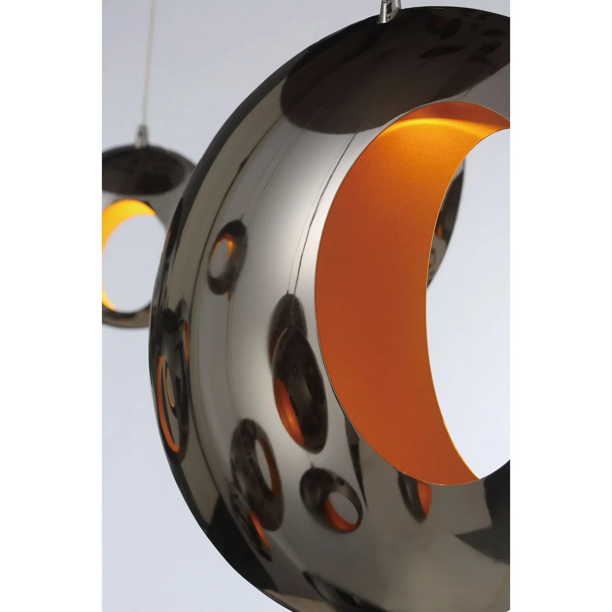 Arlington 14" LED Pendant, Chrome Finish - Bees Lighting