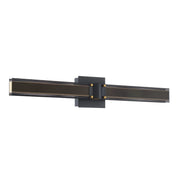 Admiral 28" LED Wall Sconce, Gold & Black Finish - Bees Lighting