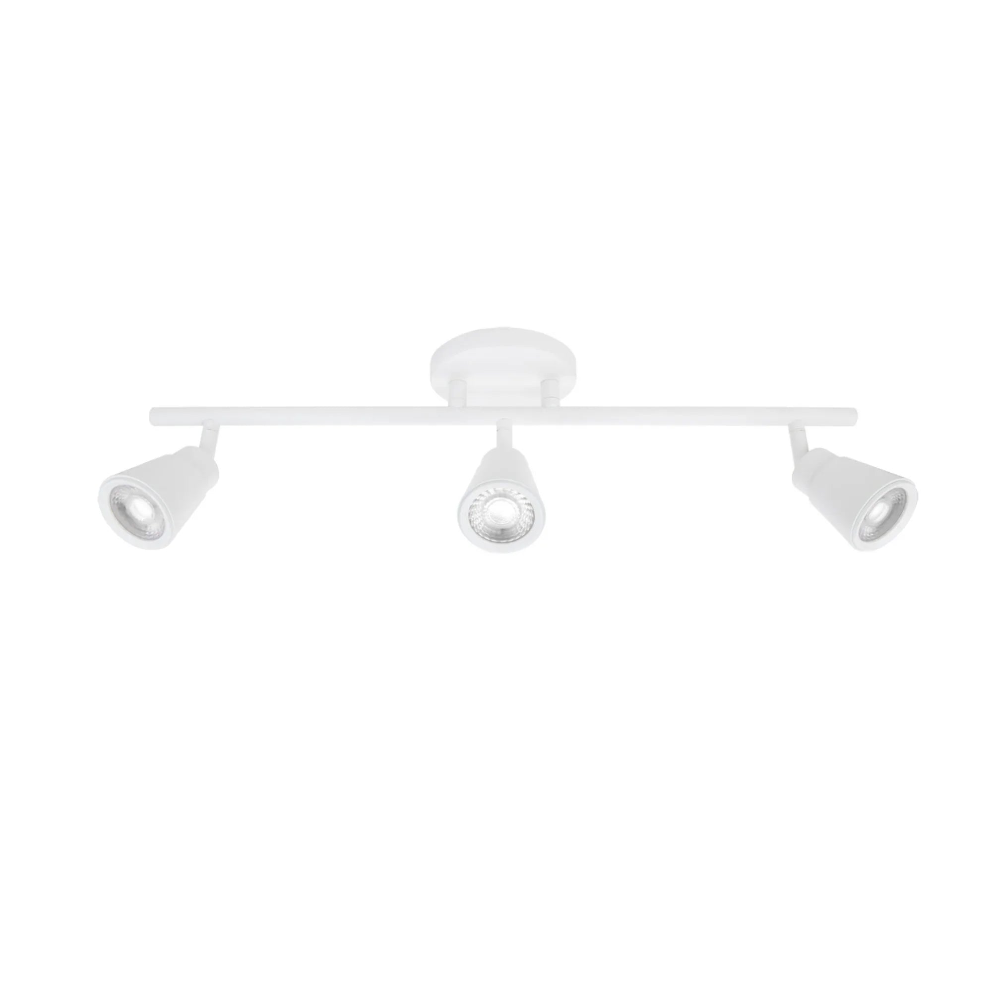 Solo 24" LED Fixed Rail, Ceiling and Wall Mount, White Finish - Bees Lighting