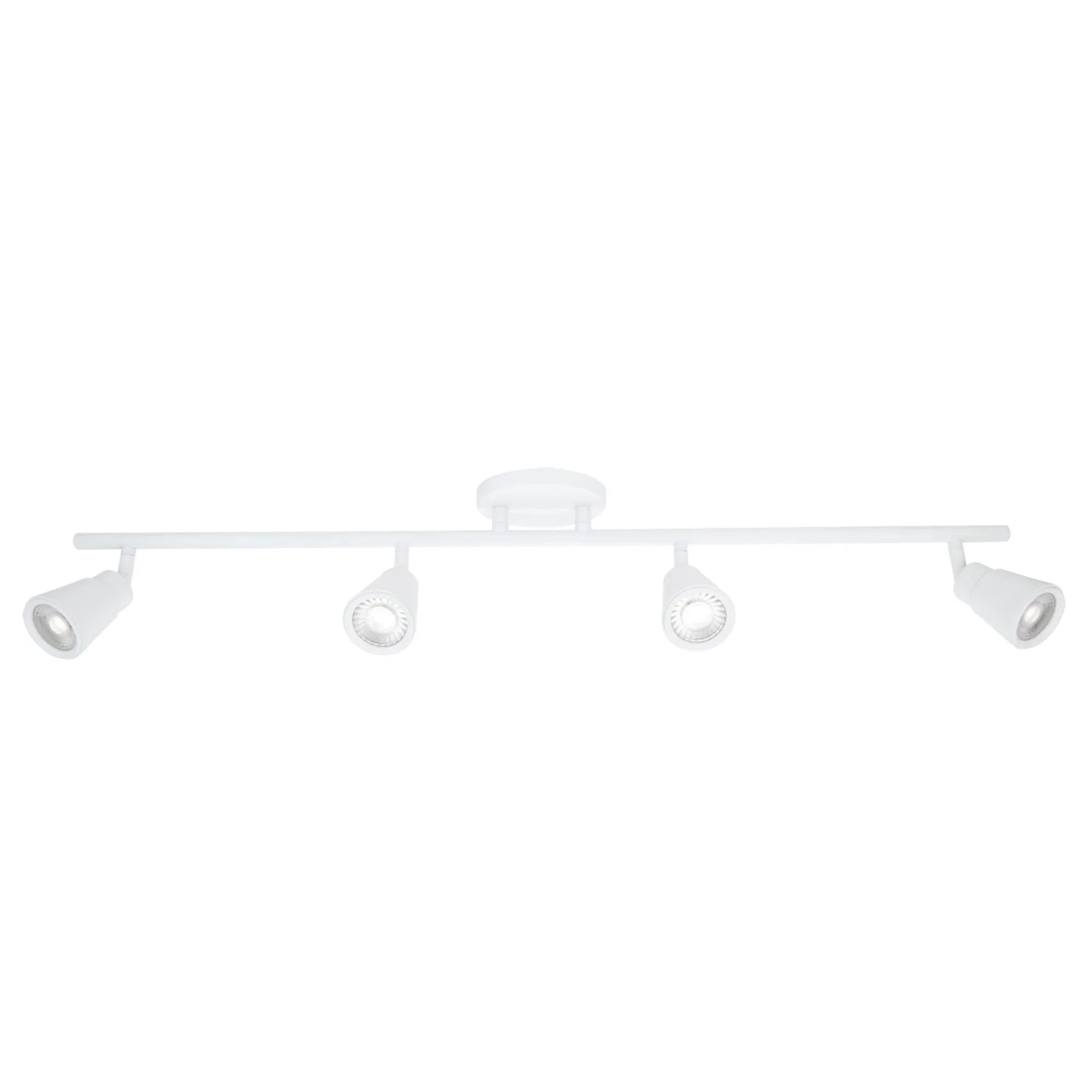 Solo 36" LED Fixed Rail, Ceiling and Wall Mount, White Finish - Bees Lighting