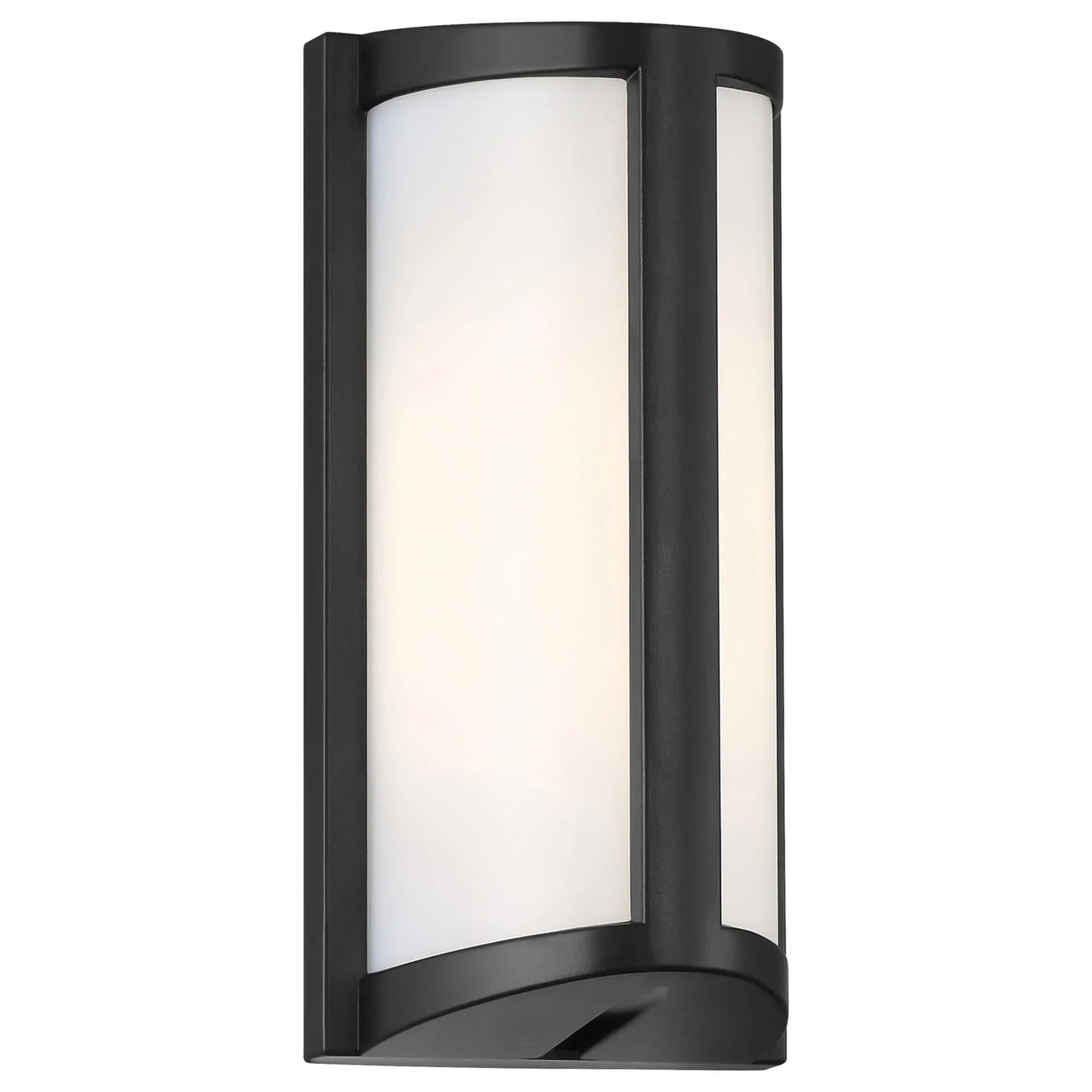 Margate 10" LED Outdoor Wall Sconce, Black Finish - Bees Lighting