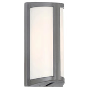 Margate 10" LED Outdoor Wall Sconce, Satin Finish - Bees Lighting