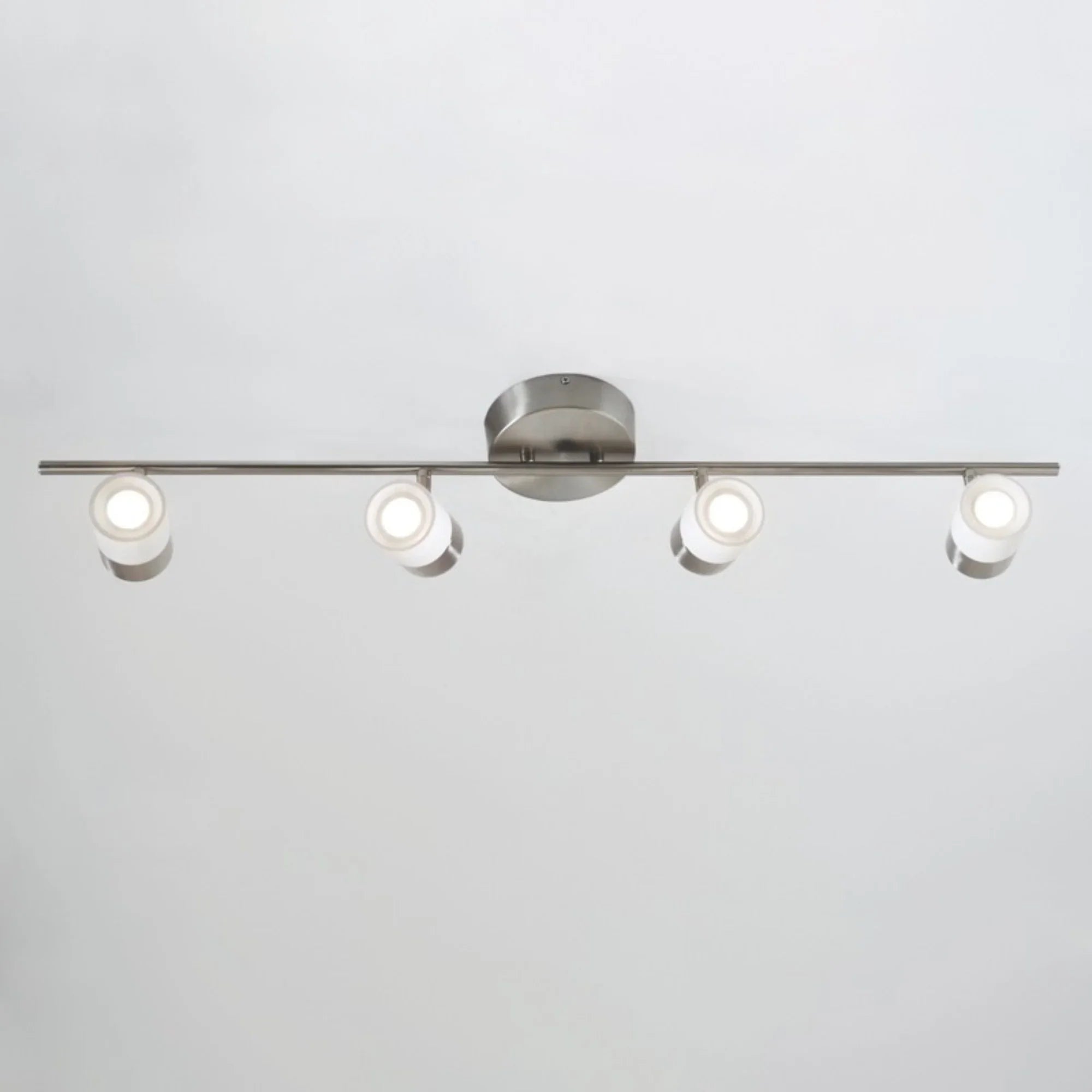 Gramercy 37" LED Fixed Rail, Satin Nickel Finish - Bees Lighting