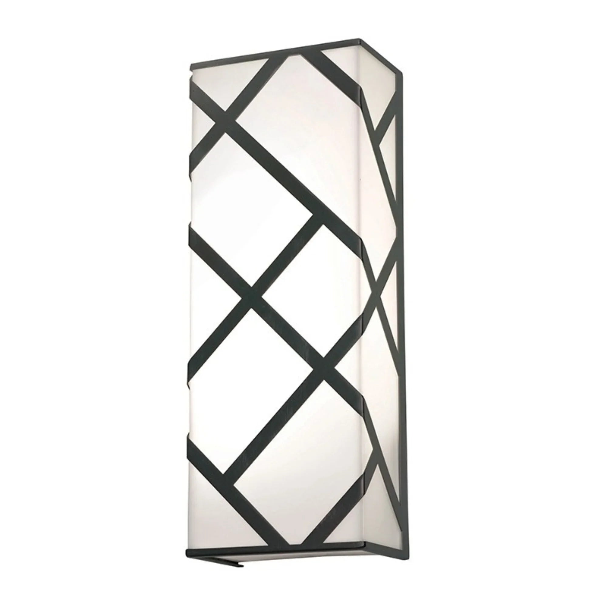 Haven 13" LED Wall Sconce, Black Finish - Bees Lighting