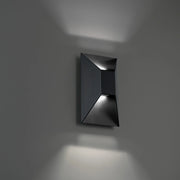 Maglev 10" LED Outdoor Wall Sconce, 4000K, Black Finish - Bees Lighting