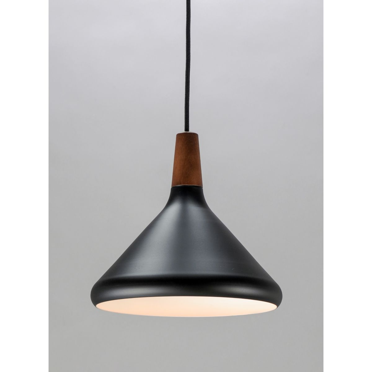 Nordic 11 in. Pendant Light Black Finish - Bees Lighting