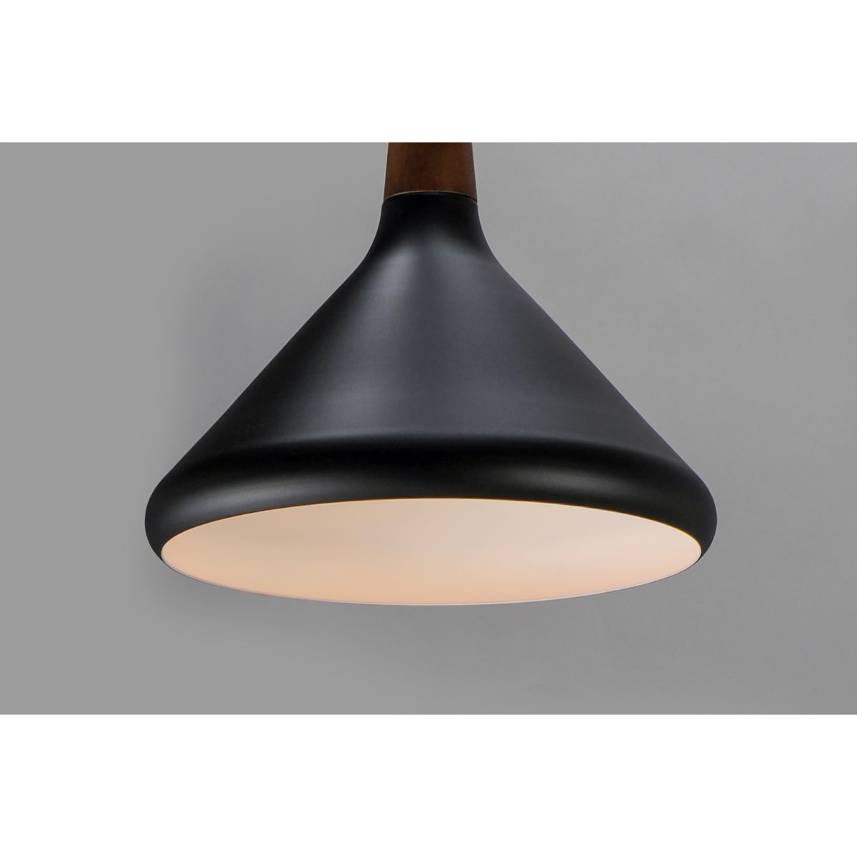 Nordic 11 in. Pendant Light Black Finish - Bees Lighting