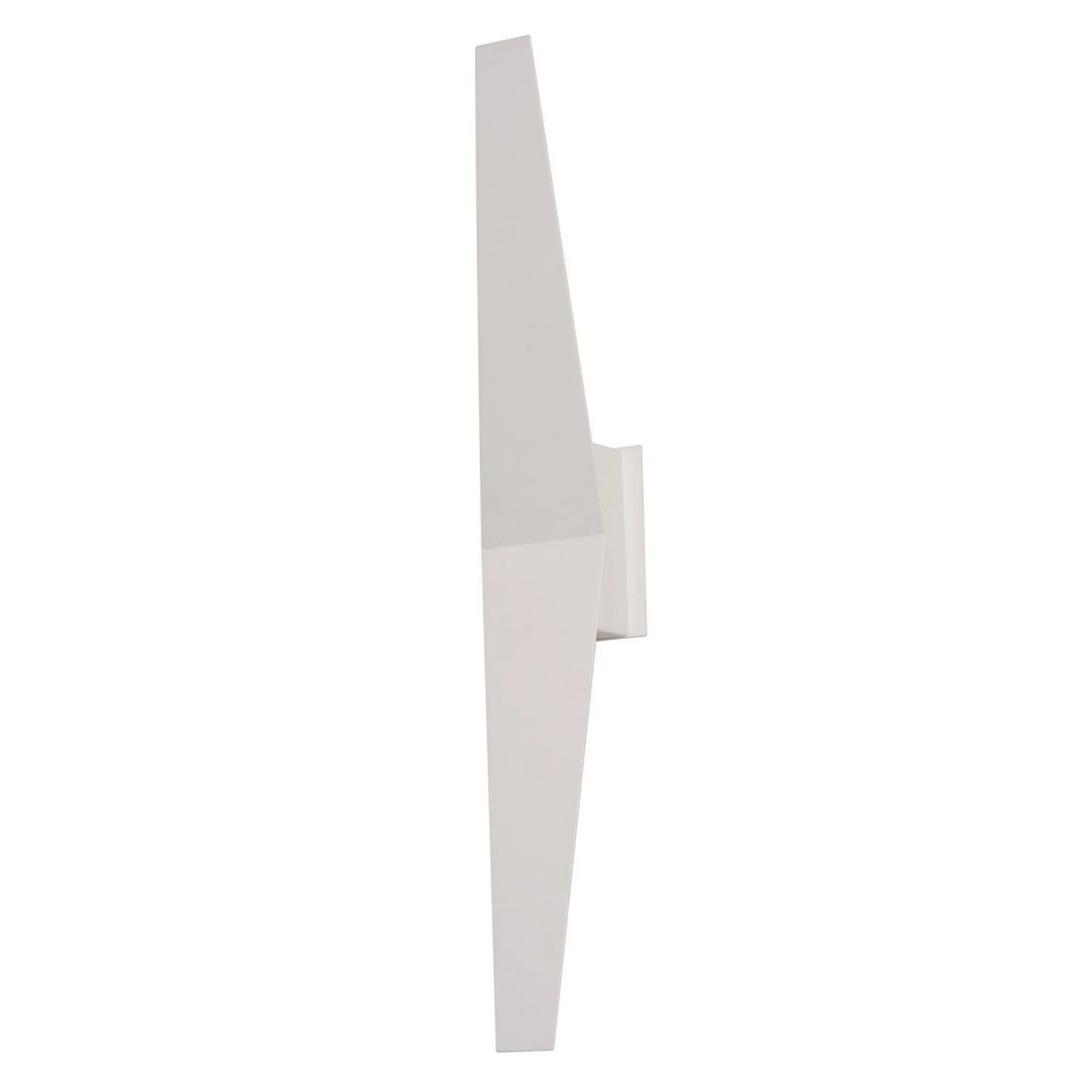 Brink 24" LED Wall Sconce, White Finish - Bees Lighting