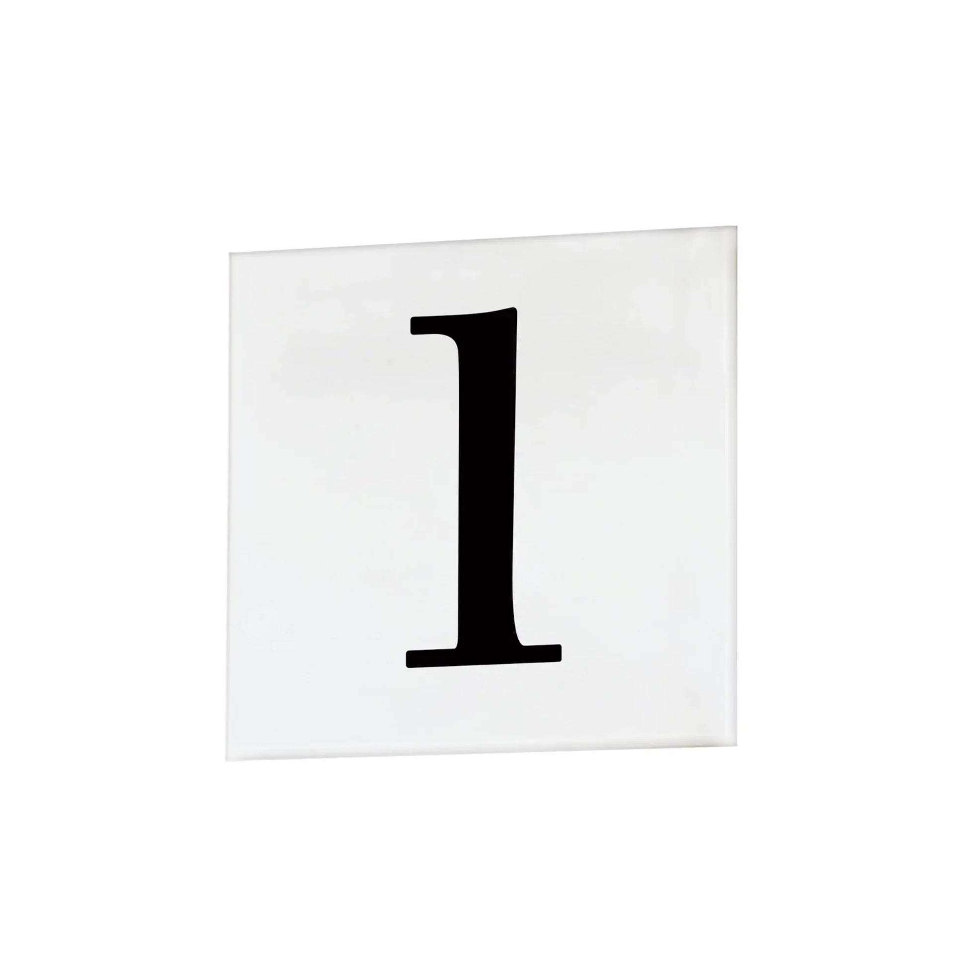 4" Square Address Tile Numbers - Bees Lighting