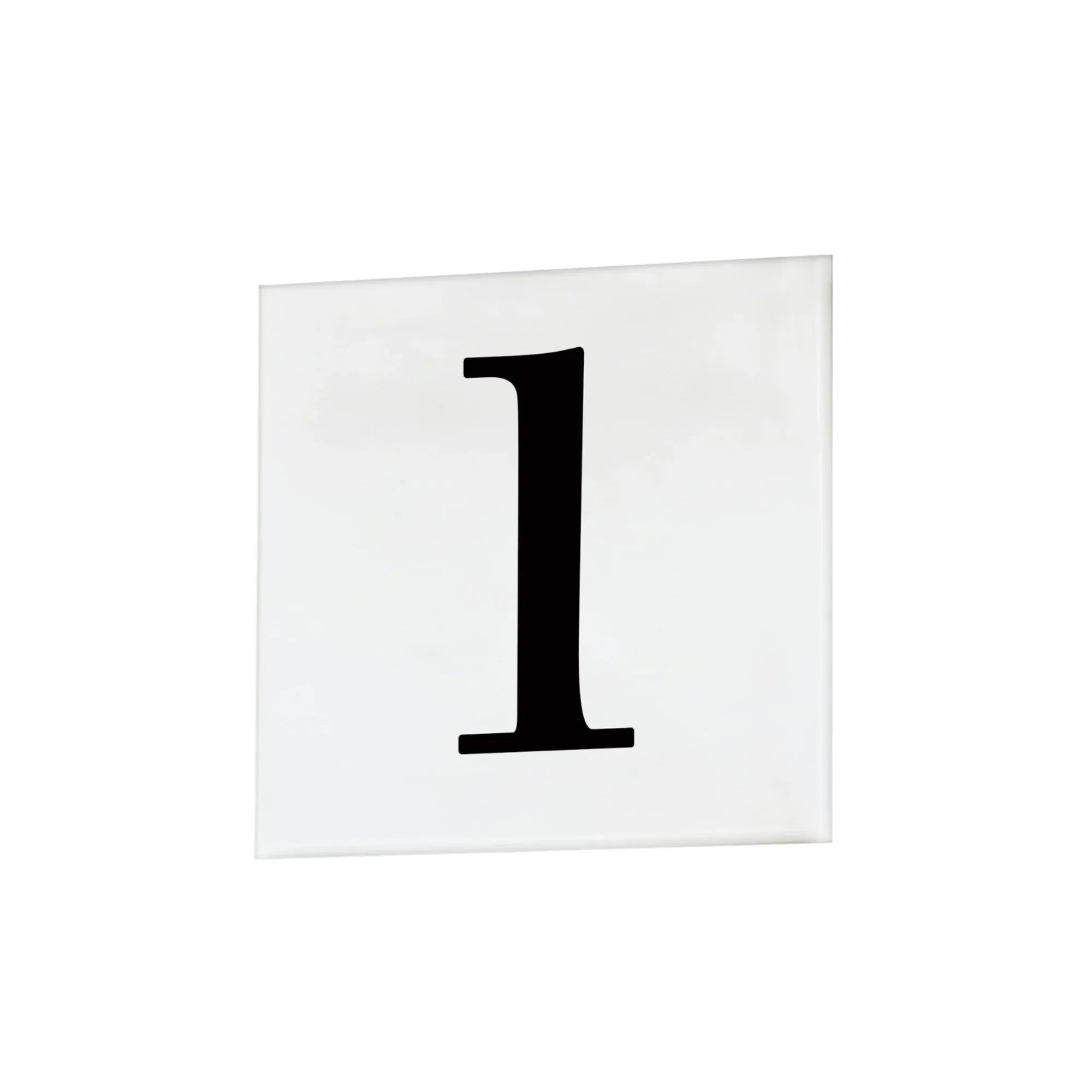 4" Square Address Tile Numbers - Bees Lighting