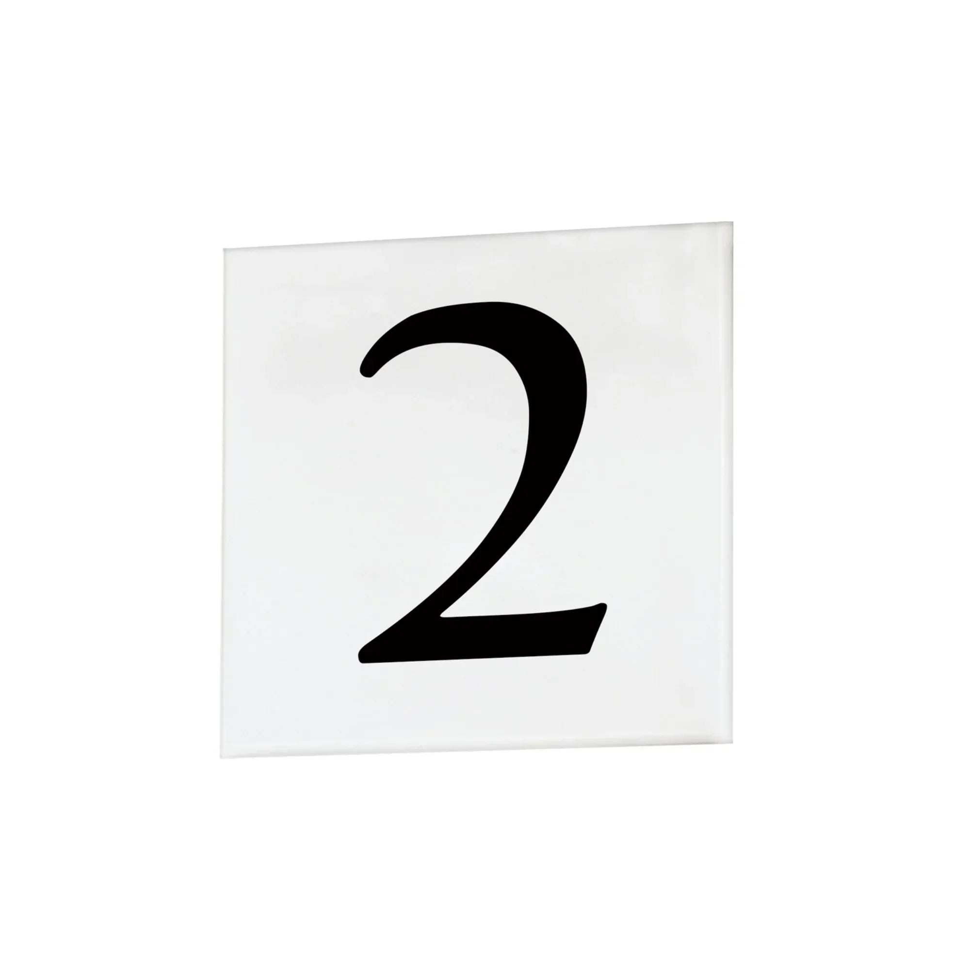 4" Square Address Tile Numbers - Bees Lighting