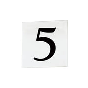 4" Square Address Tile Numbers - Bees Lighting