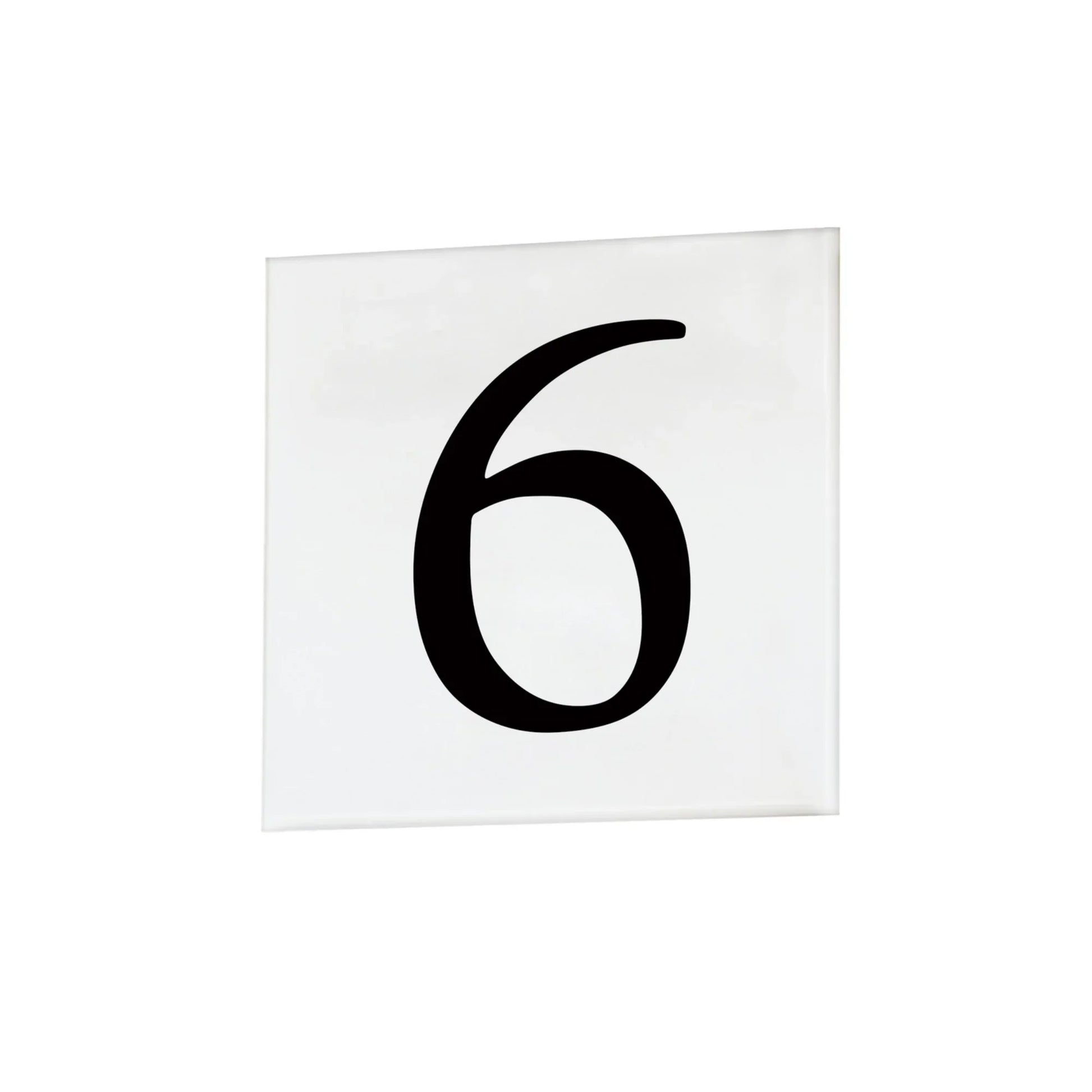 4" Square Address Tile Numbers - Bees Lighting