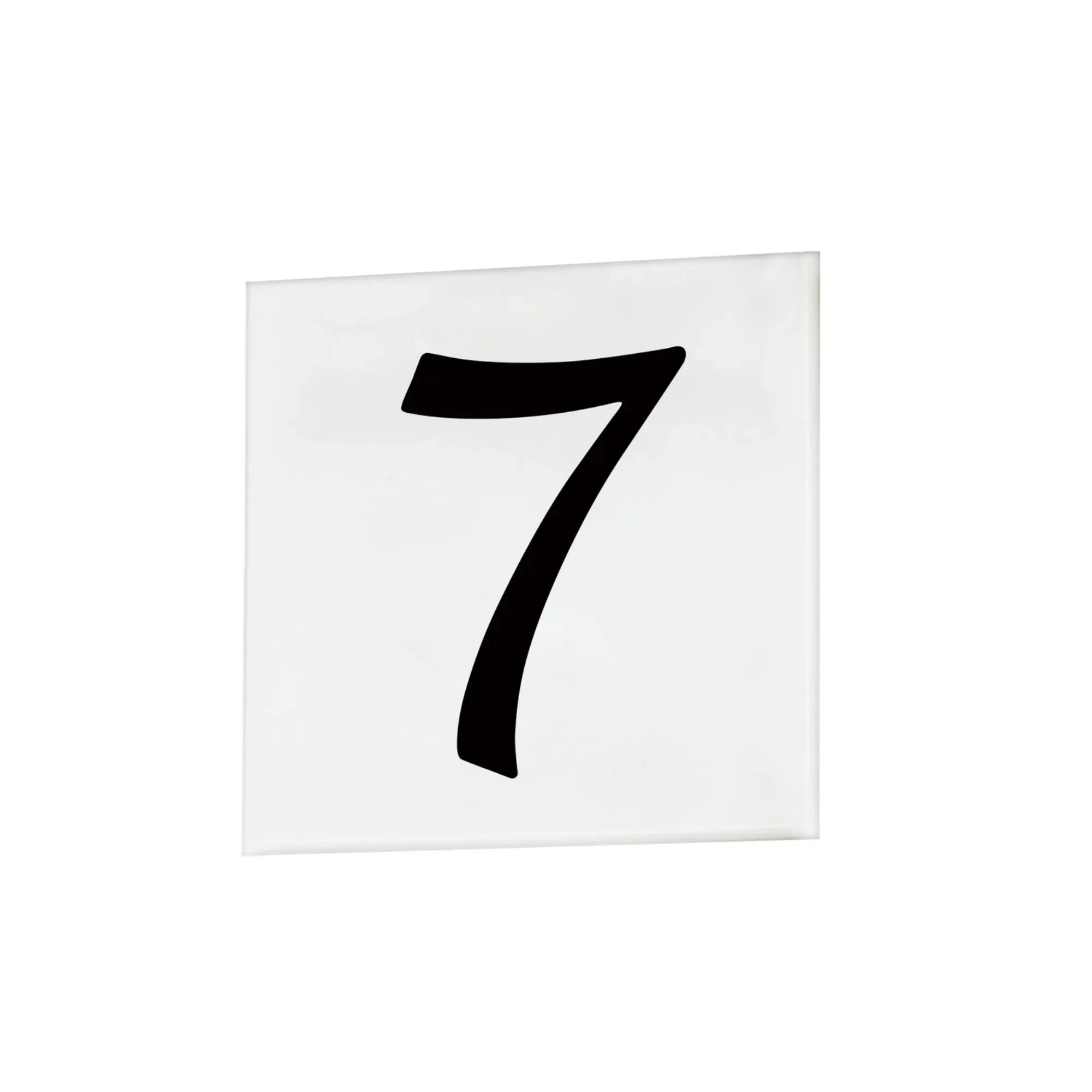 4" Square Address Tile Numbers - Bees Lighting
