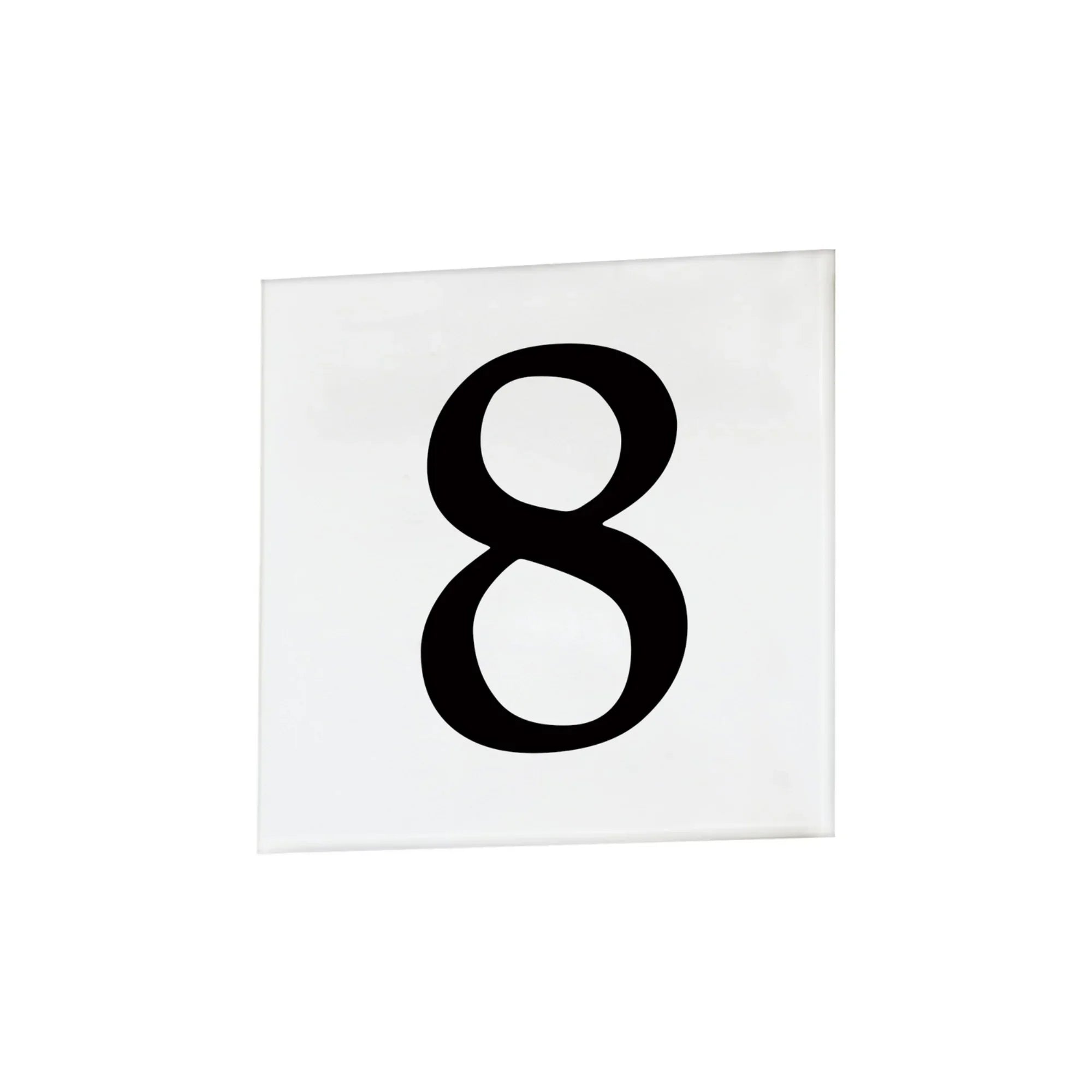 4" Square Address Tile Numbers - Bees Lighting