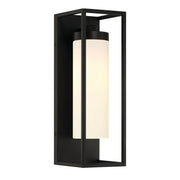 Ren 17" Outdoor Wall Sconce, Black Finish - Bees Lighting