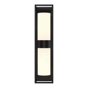 Ren 2-Light 23" Outdoor Wall Sconce, Black Finish - Bees Lighting