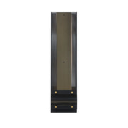 Admiral 19" LED Outdoor Wall Sconce, Gold & Black Finish - Bees Lighting