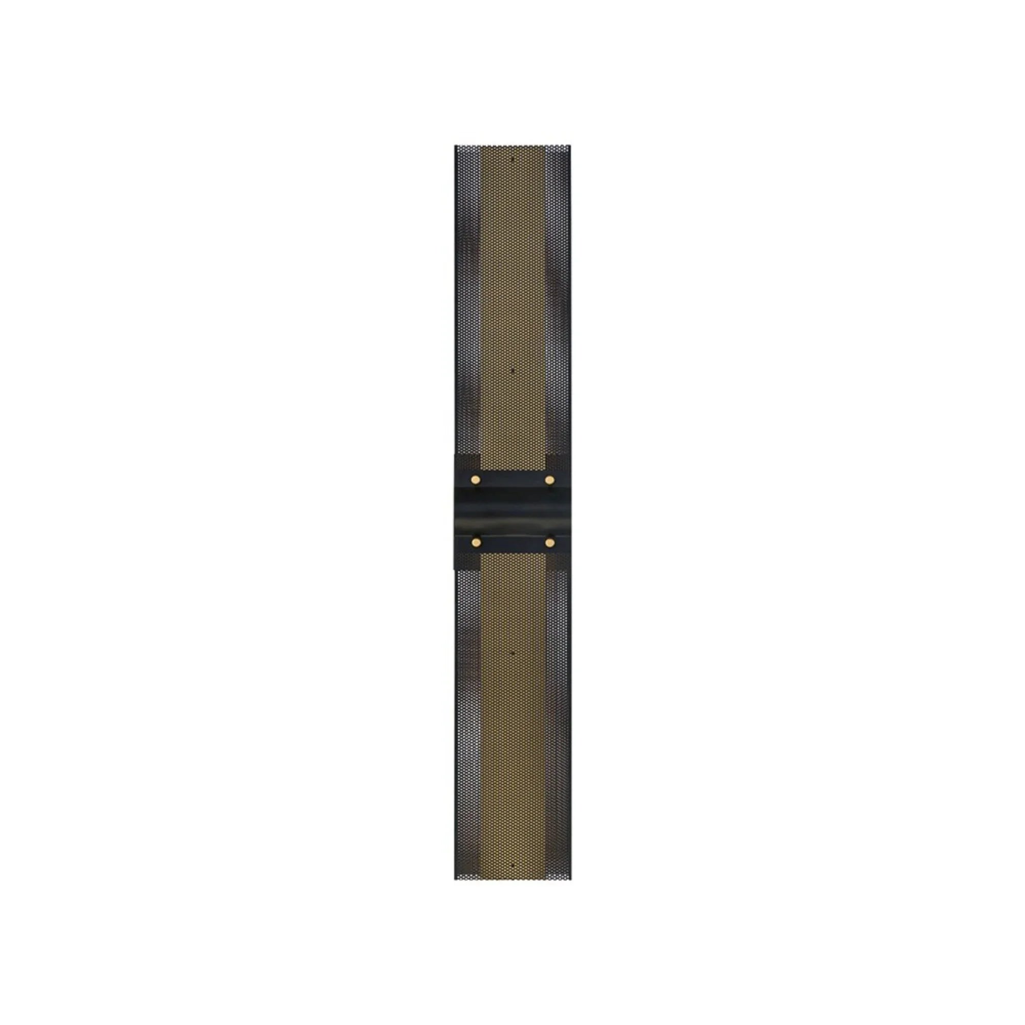 Admiral 31" LED Outdoor Wall Sconce, Gold & Black Finish - Bees Lighting