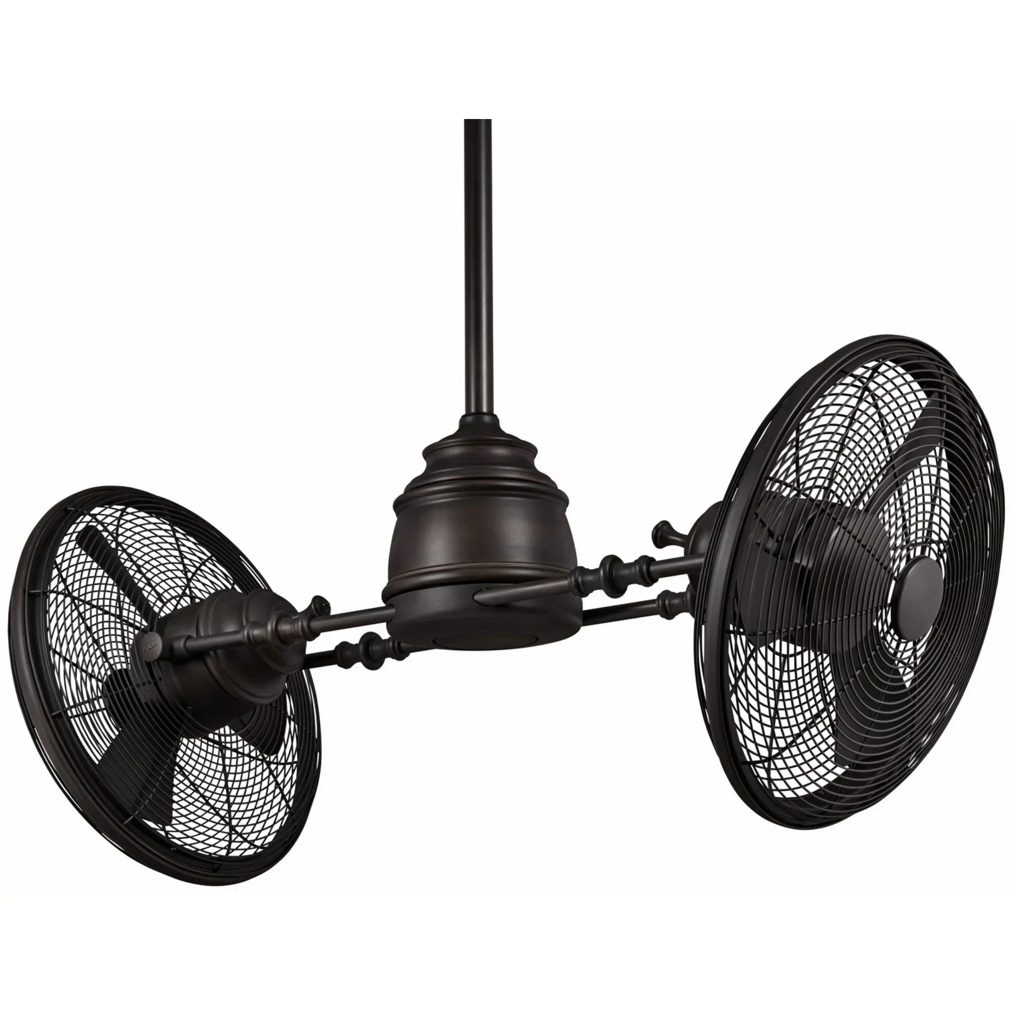 Vintage Gyro 42" Dual Ceiling Fan - Bees Lighting