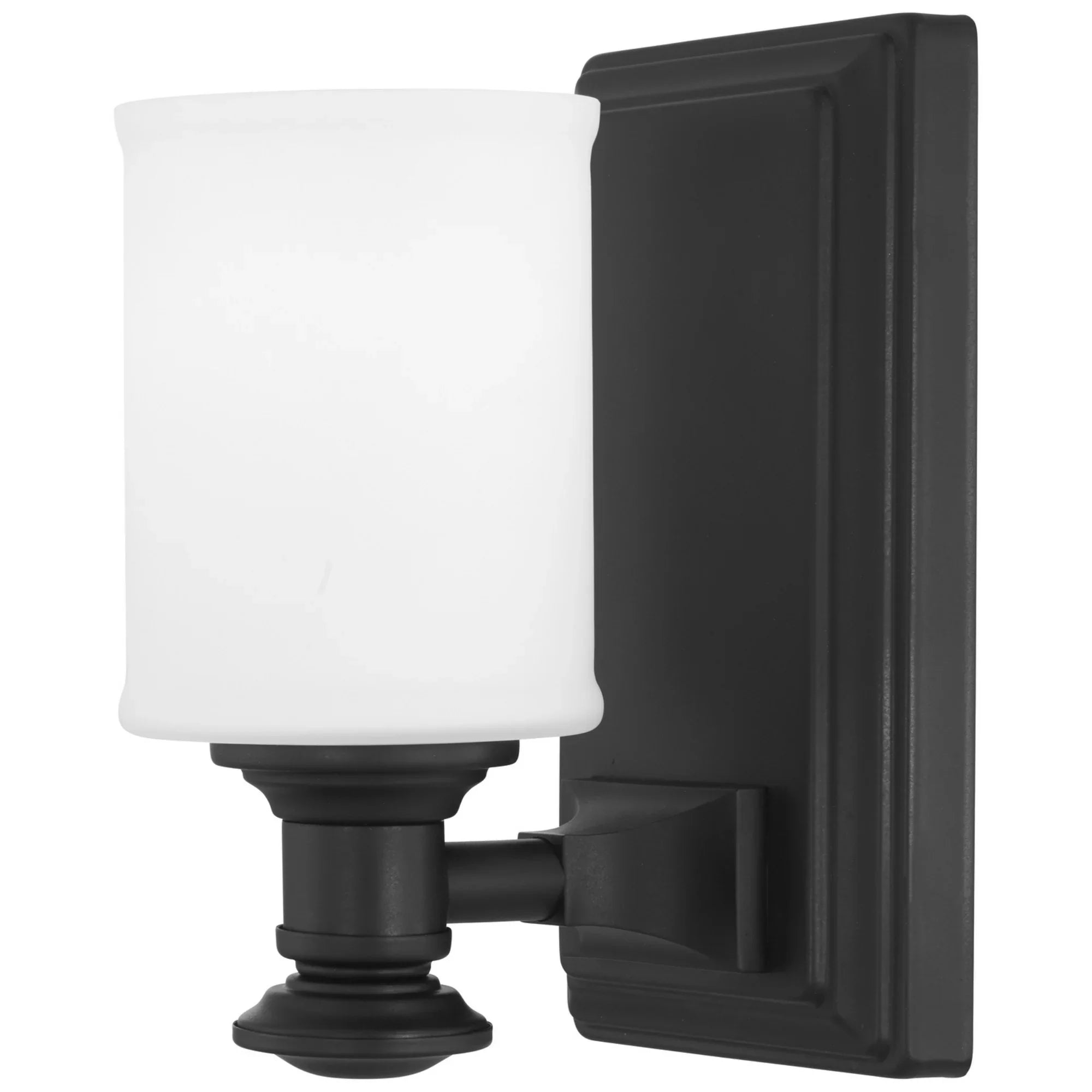 Harbour Point 8" Bathroom Vanity Light, Coal Finish - Bees Lighting