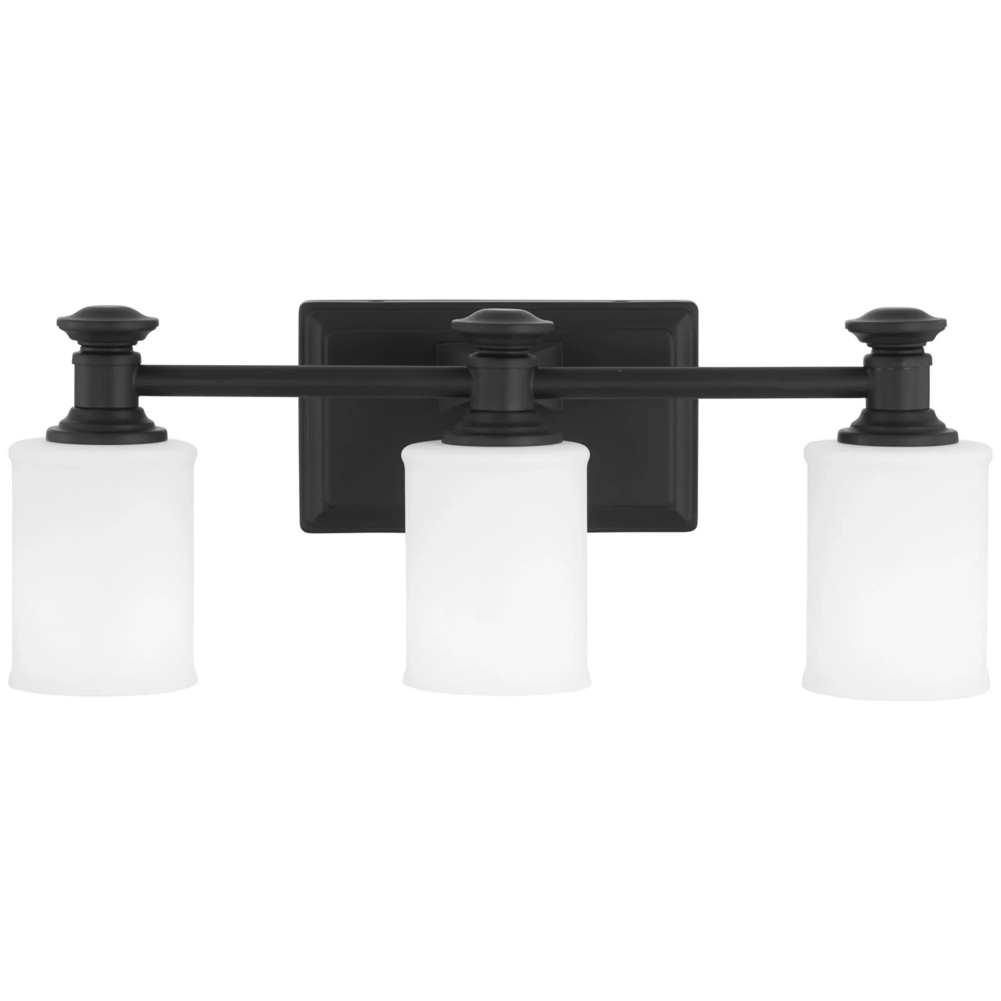 Harbour Point 19" 3-Light Bath Vanity, Coal Finish - Bees Lighting
