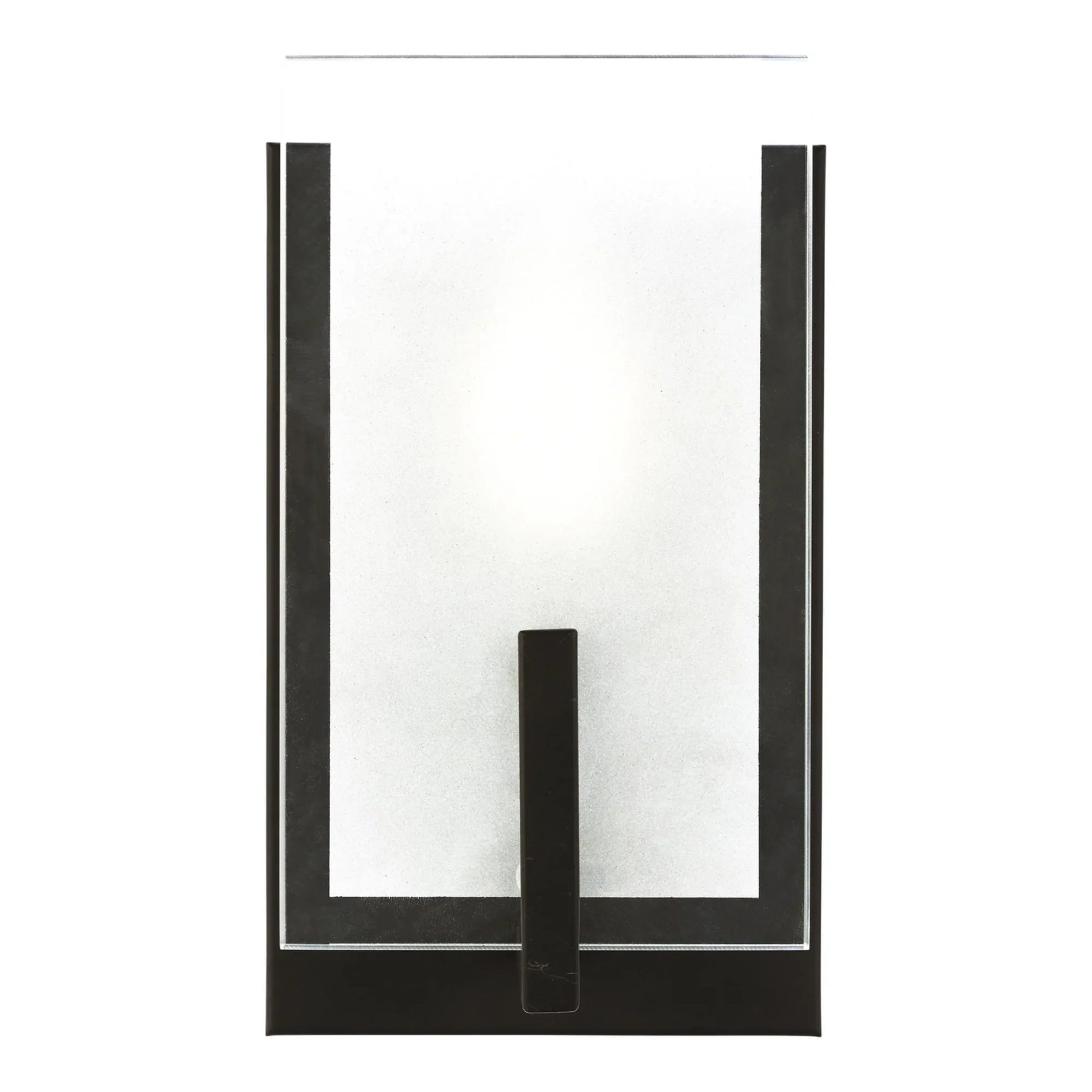 Syll 9" LED Bath Sconce, Midnight Black Finish - Bees Lighting