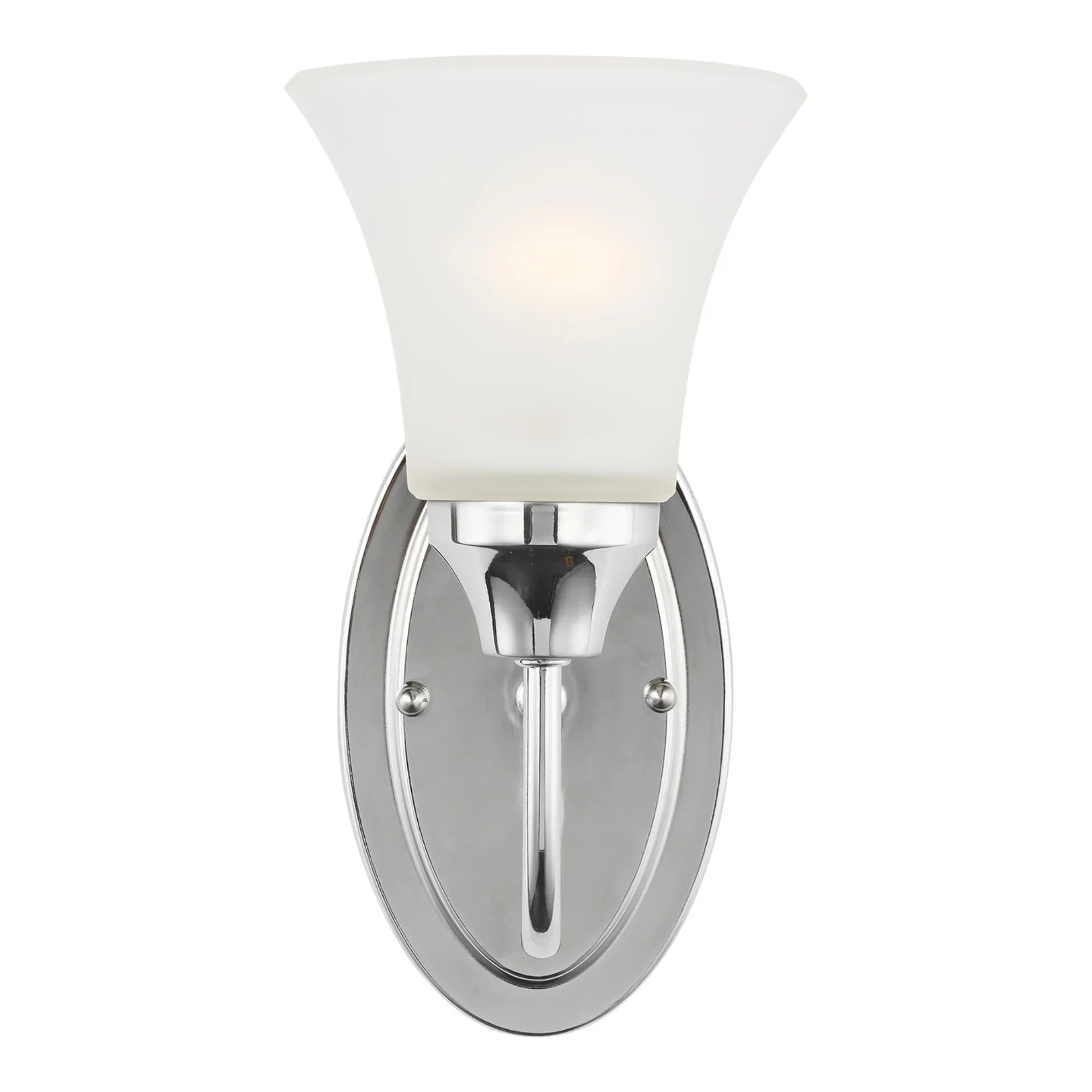 Holman 10" Bath Sconce, Chrome Finish - Bees Lighting
