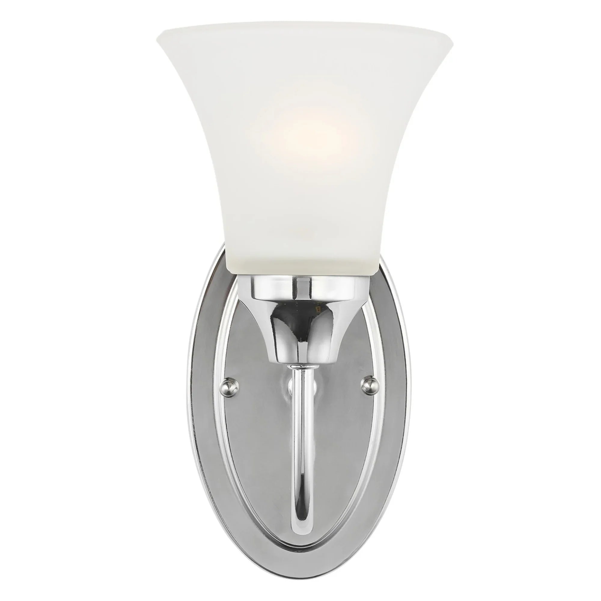 Holman 10" LED Bath Sconce, Chrome Finish - Bees Lighting
