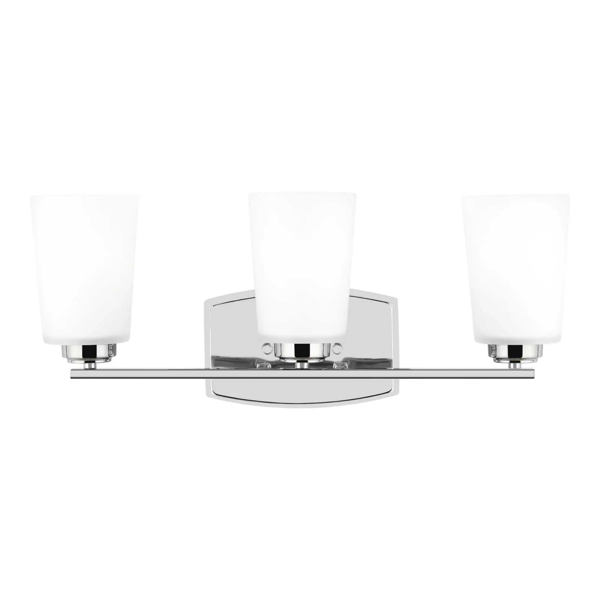 Franport 21" 3-Light Bathroom Vanity, Chrome Finish - Bees Lighting