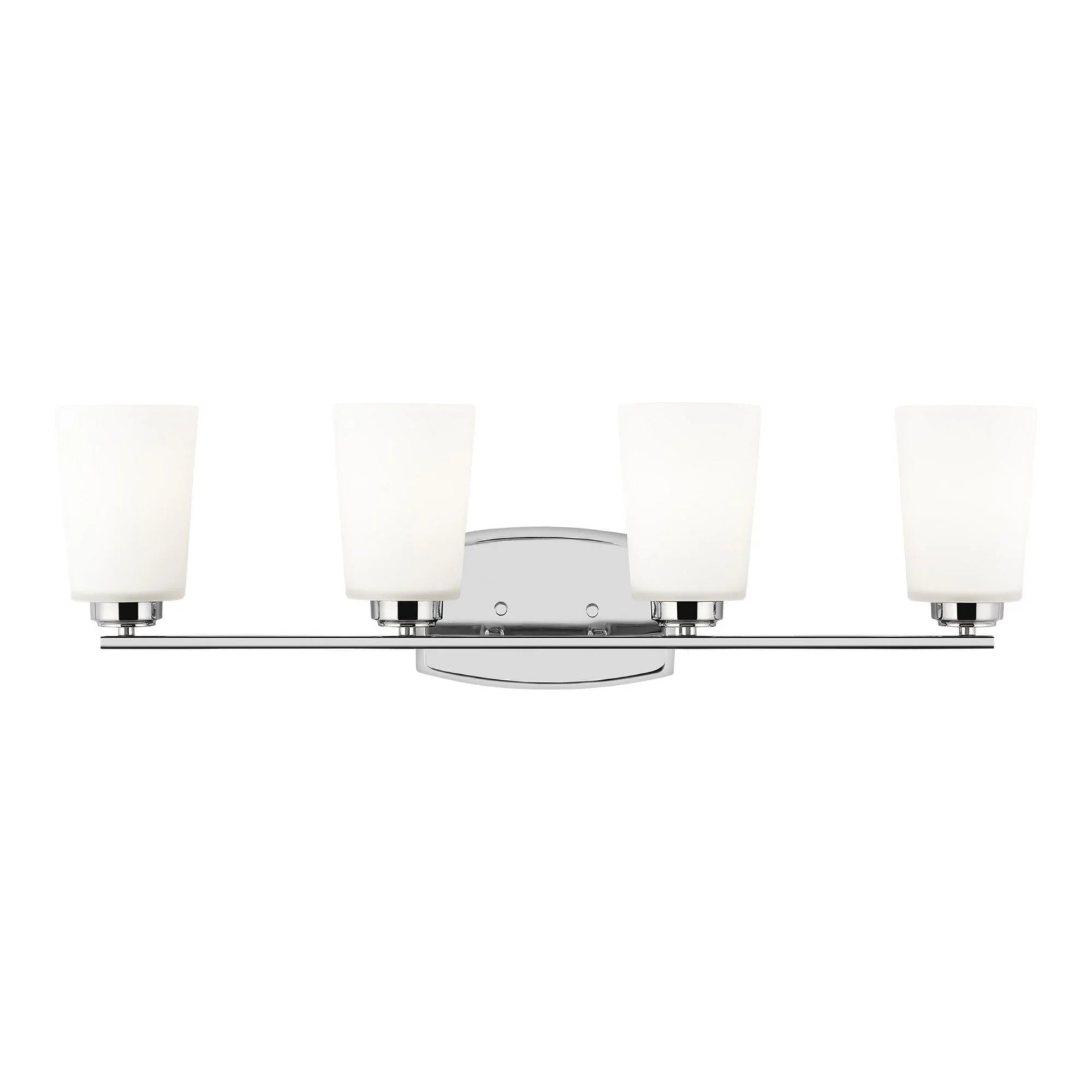 Franport 29" 4-Light LED Bathroom Vanity, Chrome Finish - Bees Lighting