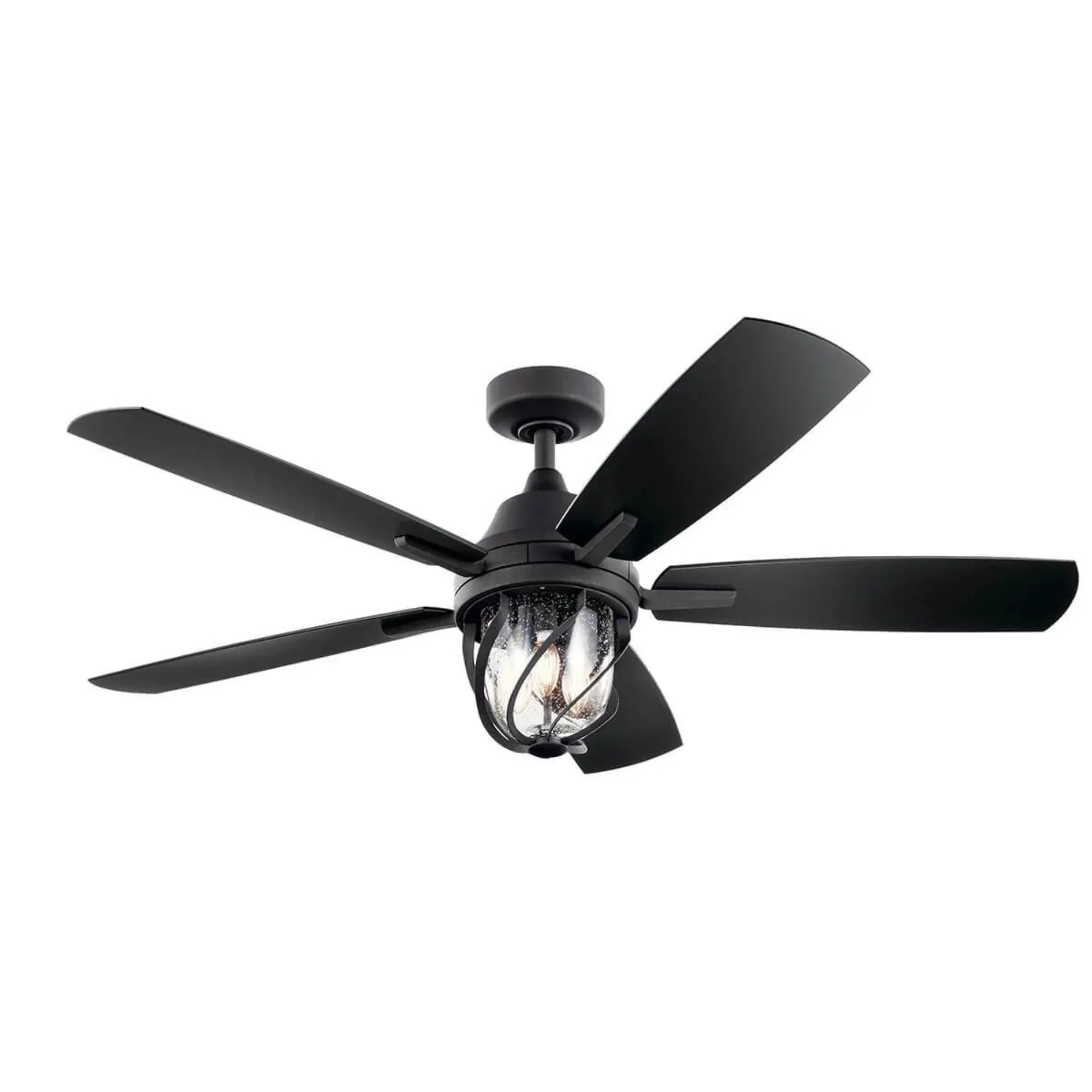 Lydra 52" Cage LED Ceiling Fan - Bees Lighting